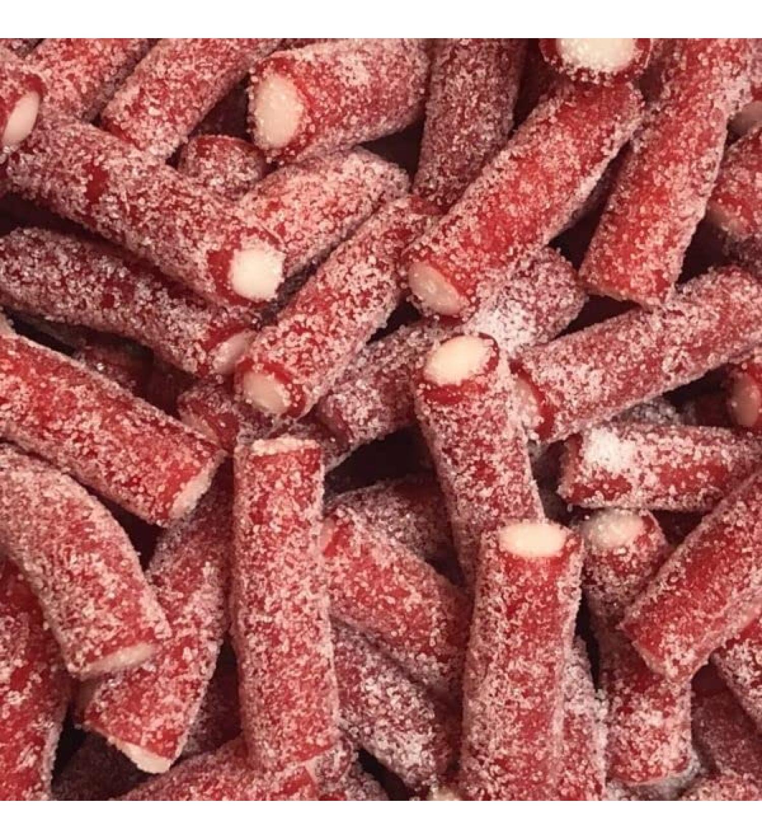 Ellies Jellies Fizzy Strawberry Bites 100g Bag