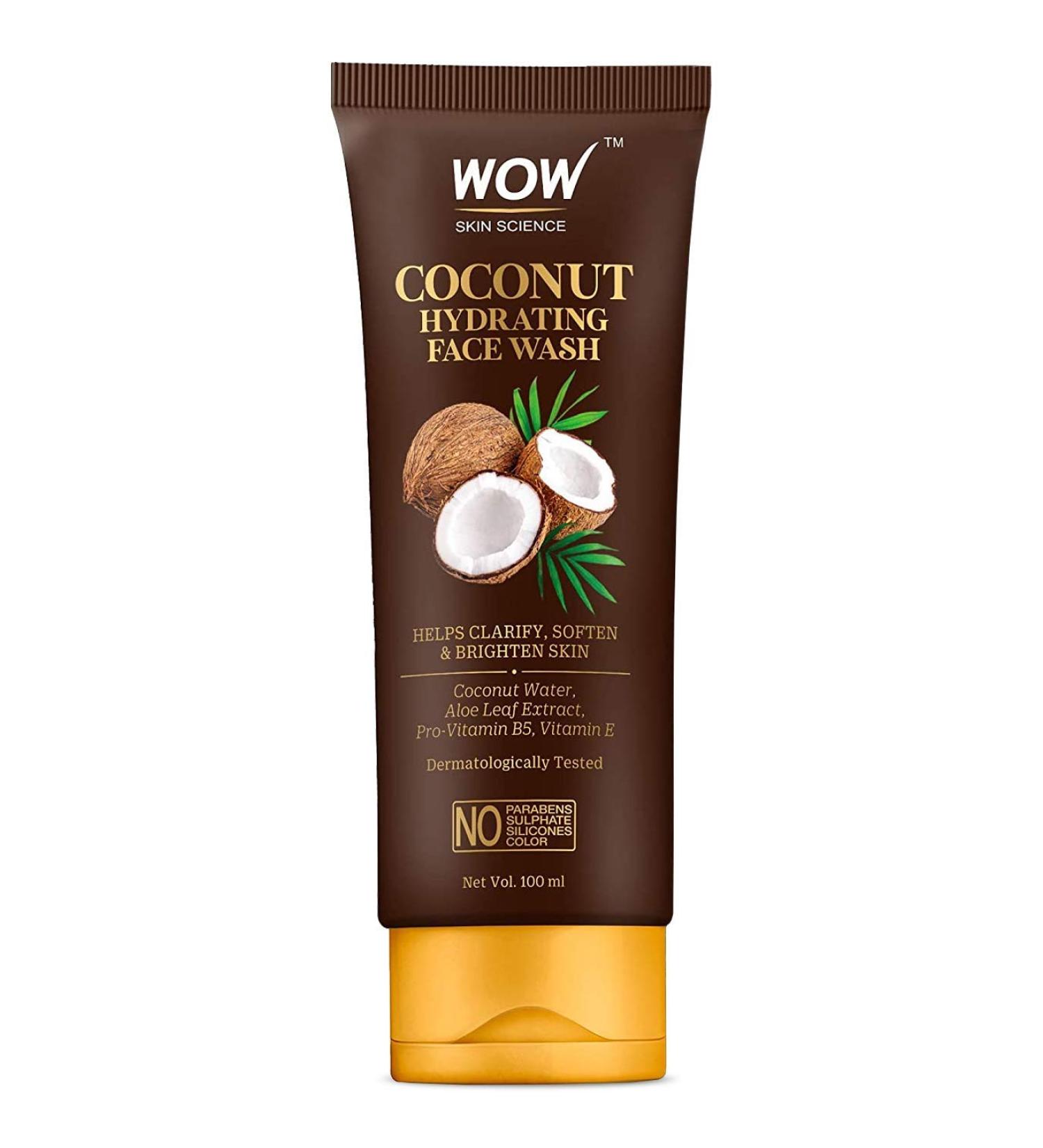 Coconut Hydrating Face Wash 100mL floz 3.38