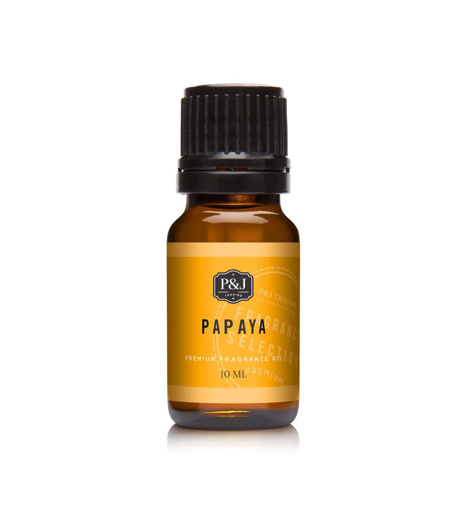P&J Trading Papaya Scented Oil - 10ml Fragrance Oil for Candle Making Soap Diffusers | International Shipping Available - Buy Online on GoSupps.com