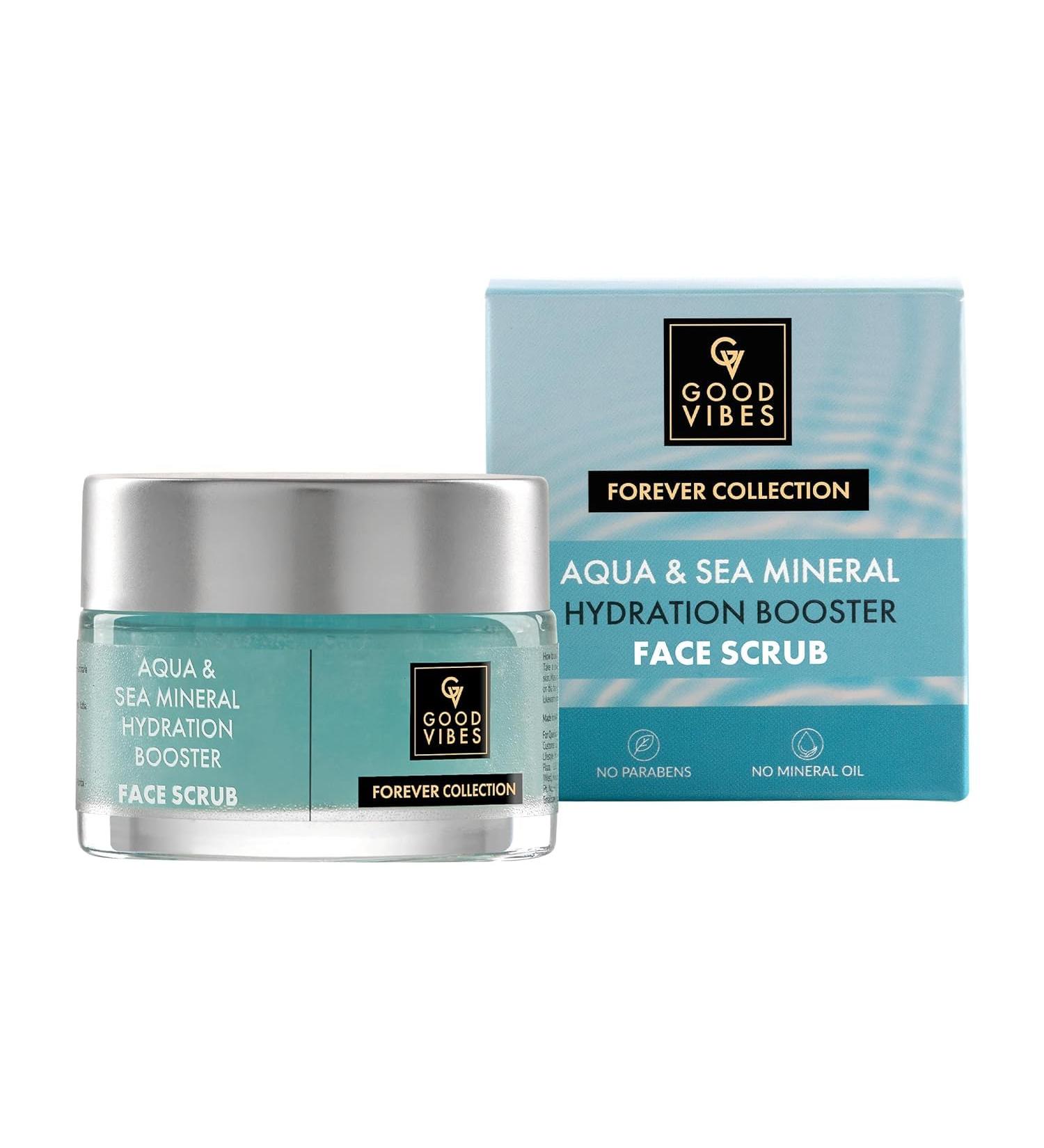 Aqua & Sea Mineral Hydration Booster Face Scrub - 50g | Revitalize Your Skin | International Shipping Available - Buy Online on GoSupps.com