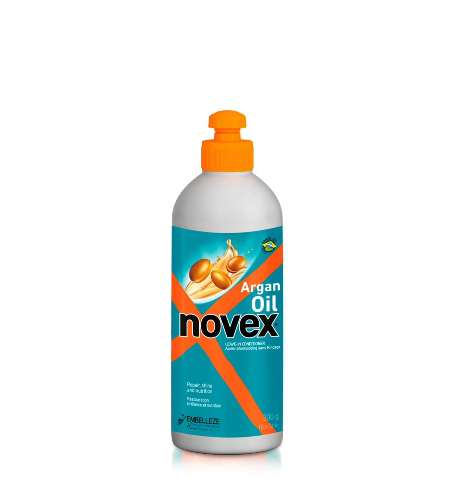 Novex Argan Oil Leave In Conditioner 300g - Nourishing Hair Treatment for Frizz-Free Healthy Locks | International Shipping Available - Buy Online on GoSupps.com