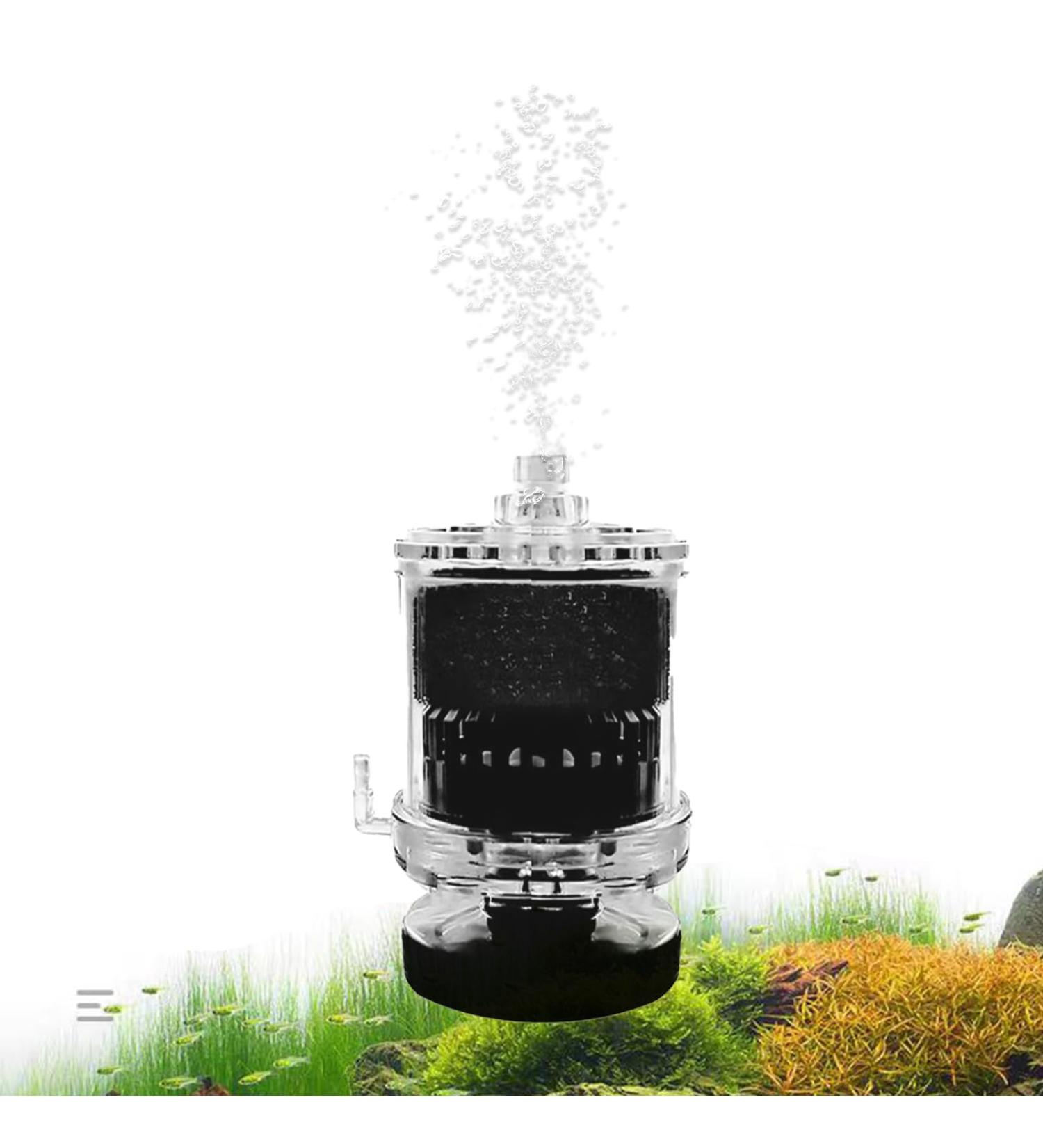 SUAOEO Mini Aquarium Bio Filter - Small Foam Filter for 5-50 Gallon Tanks | Efficient Aquarium Filtration System - Buy Online on GoSupps.com