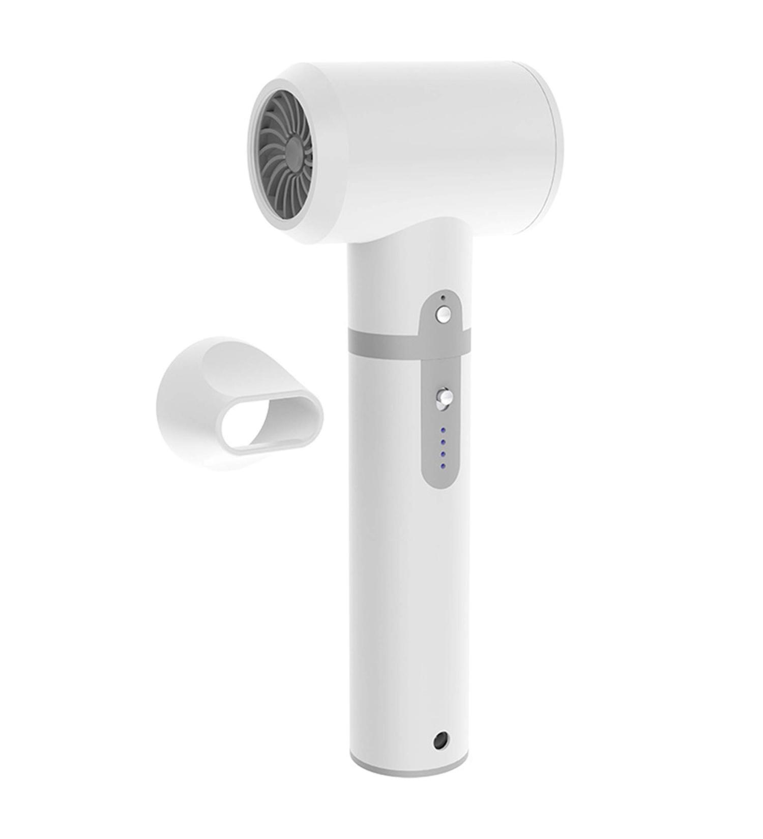 Cordless Hair Dryer with Nozzle Portable Travel Blow Dryers Hot/Cold Air Hairdryer Rechargeable Hair Dryers Gifts for Women/Mom - Buy Online on GoSupps.com