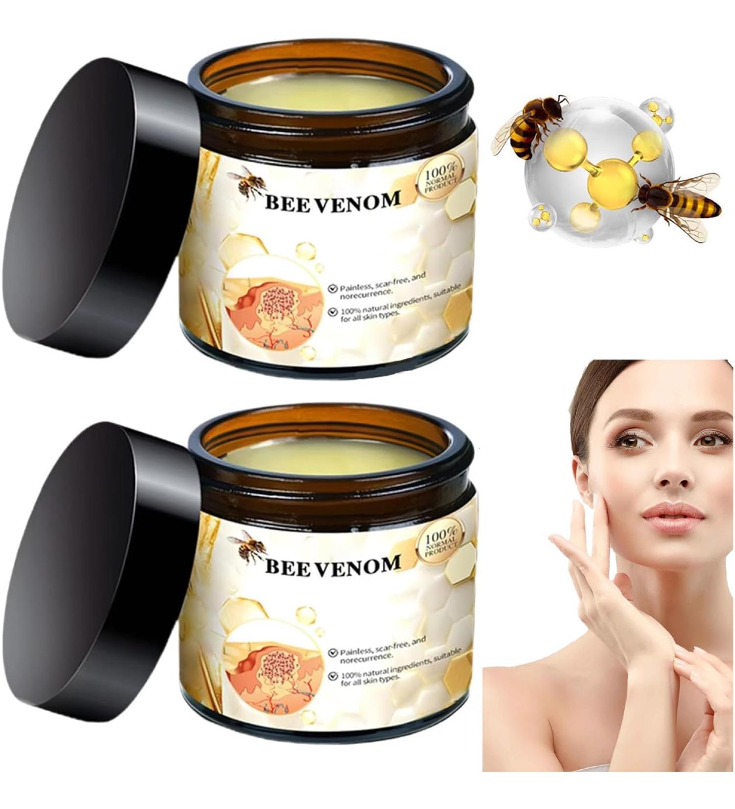 2pc Turonu Bee Venom Treatment Cream 2024 New Professional Bee Venom Repair Cream Hydrating Moisturizing Repair Cream for All Parts of The Body - Buy Online on GoSupps.com