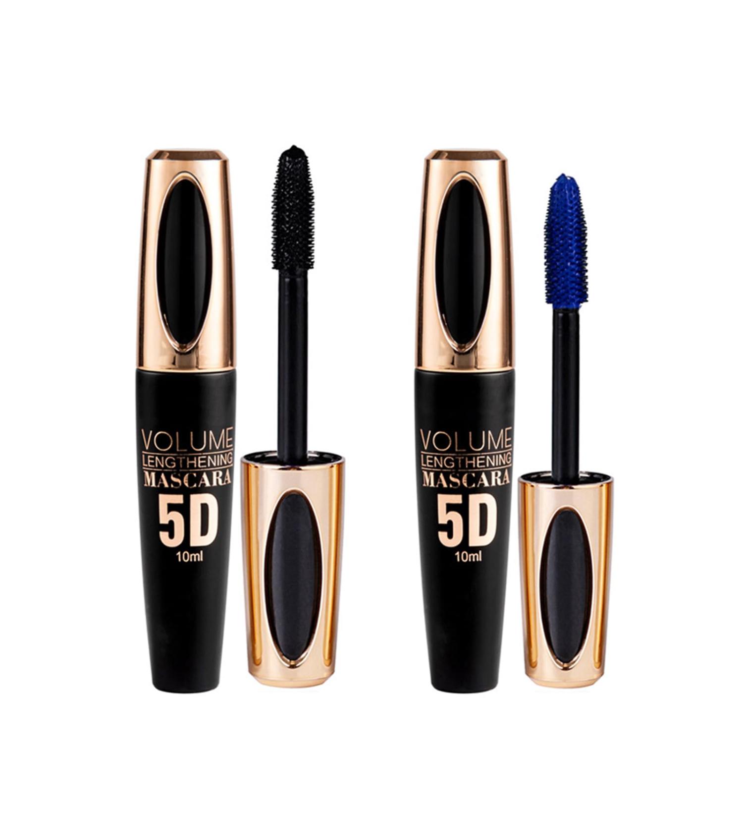 Shantou Yingji Black mascara and blue mascara water and sweat resistant no smudging long lasting makeup natural hair flow no clumping at the roots eye cream 9 - Buy Online on GoSupps.com