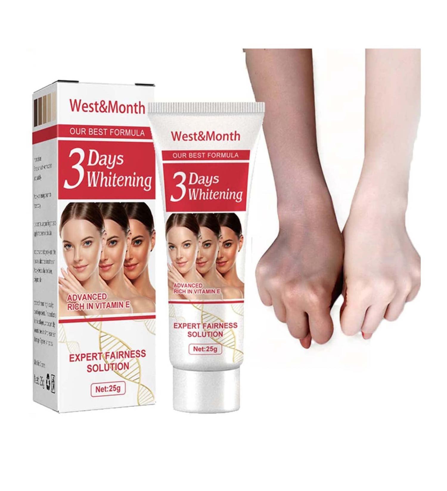 3 Days Koji Acid Whitening Moisture Cream - Dark Spot Correction Skin Lightening & Hydration - Buy Online on GoSupps.com