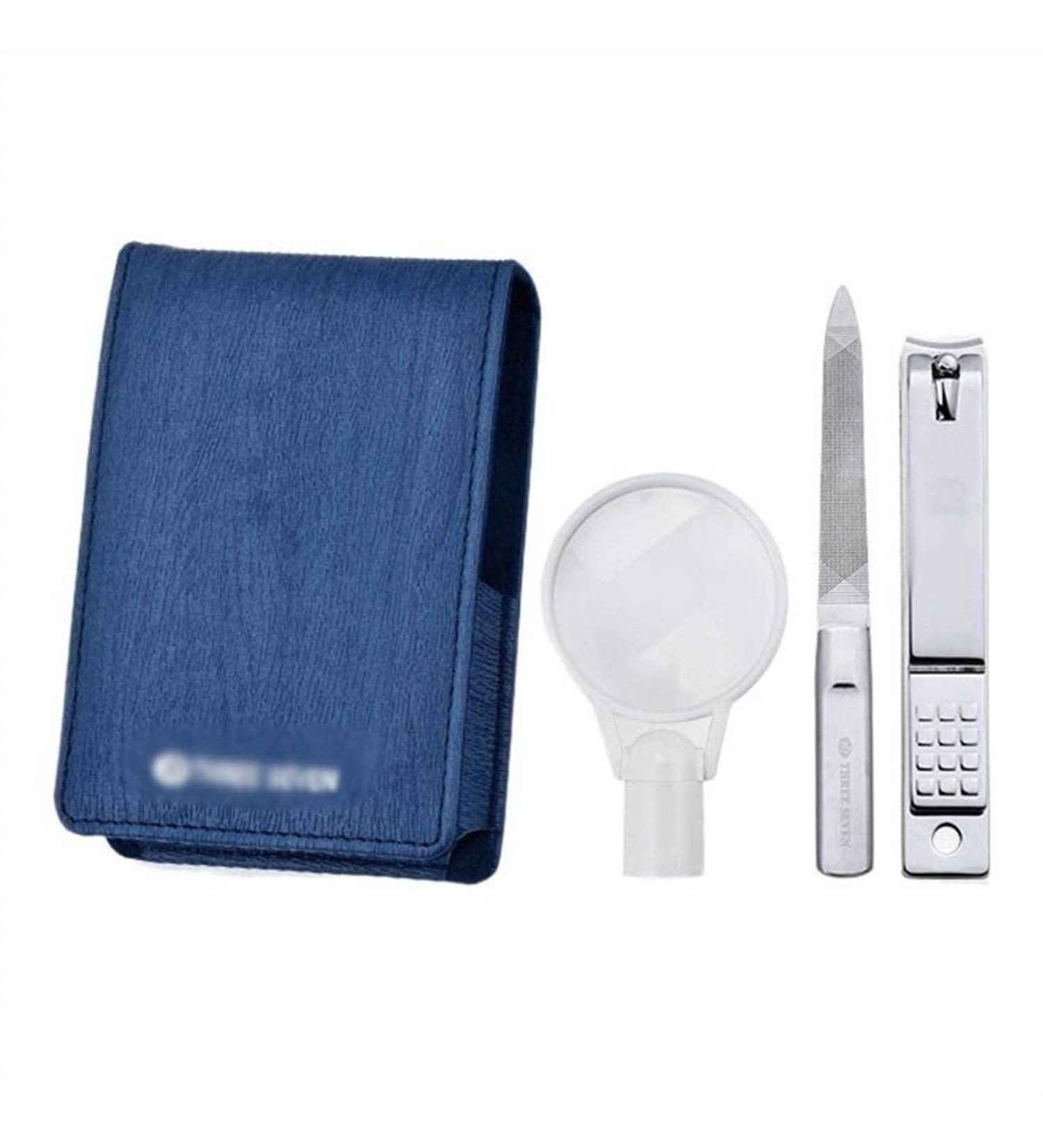 Nail Clippers Nail Clipper Kit Portable Nail Clipper Kit 3-Piece Manicure Set with Removable Magnifying Glass Nail Care Tools - Buy Online on GoSupps.com