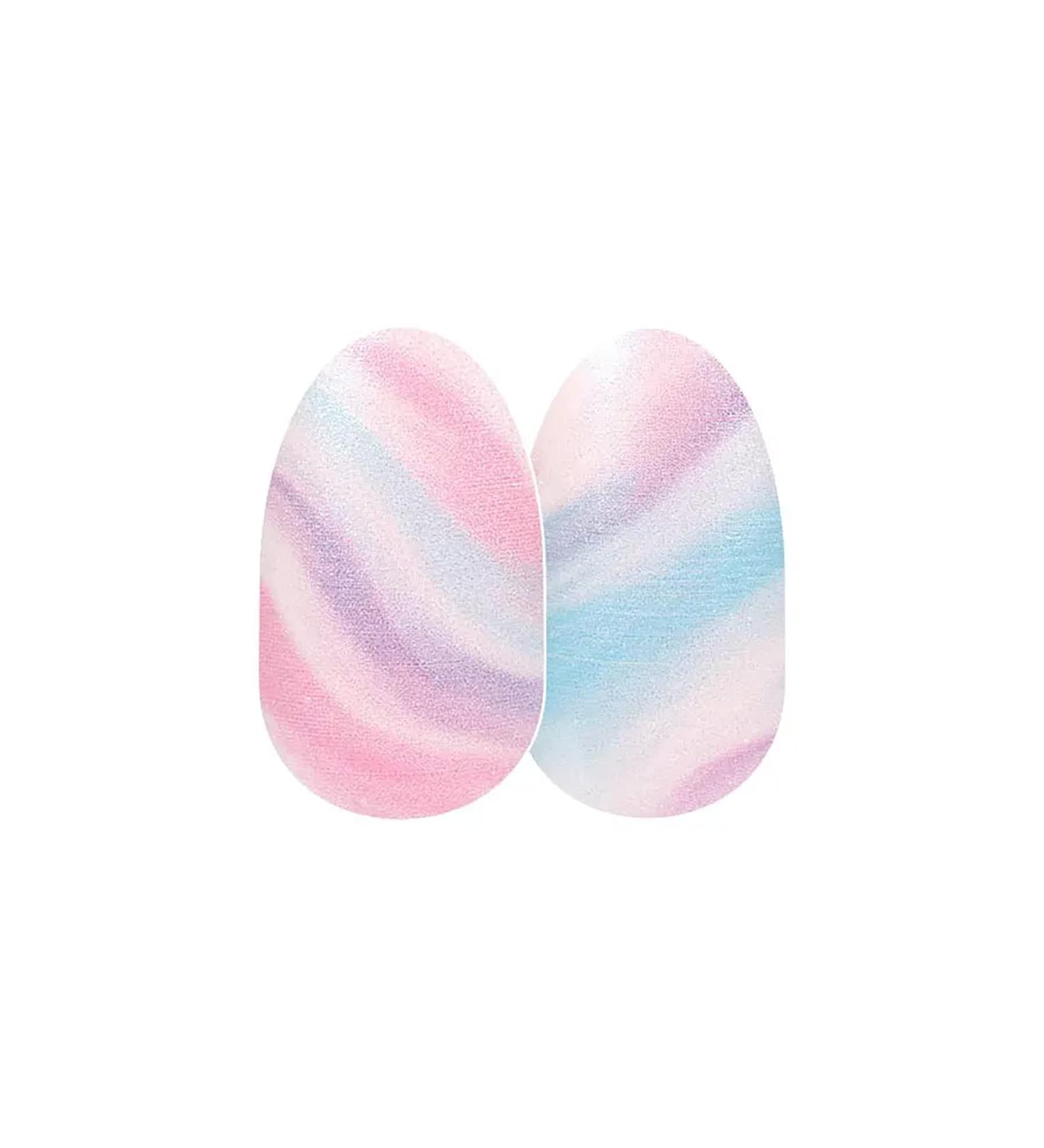 Color Street Cotton Candy Swirl Nail Polish Strips - Get the Perfect Pastel Manicure at Home - Buy Online on GoSupps.com
