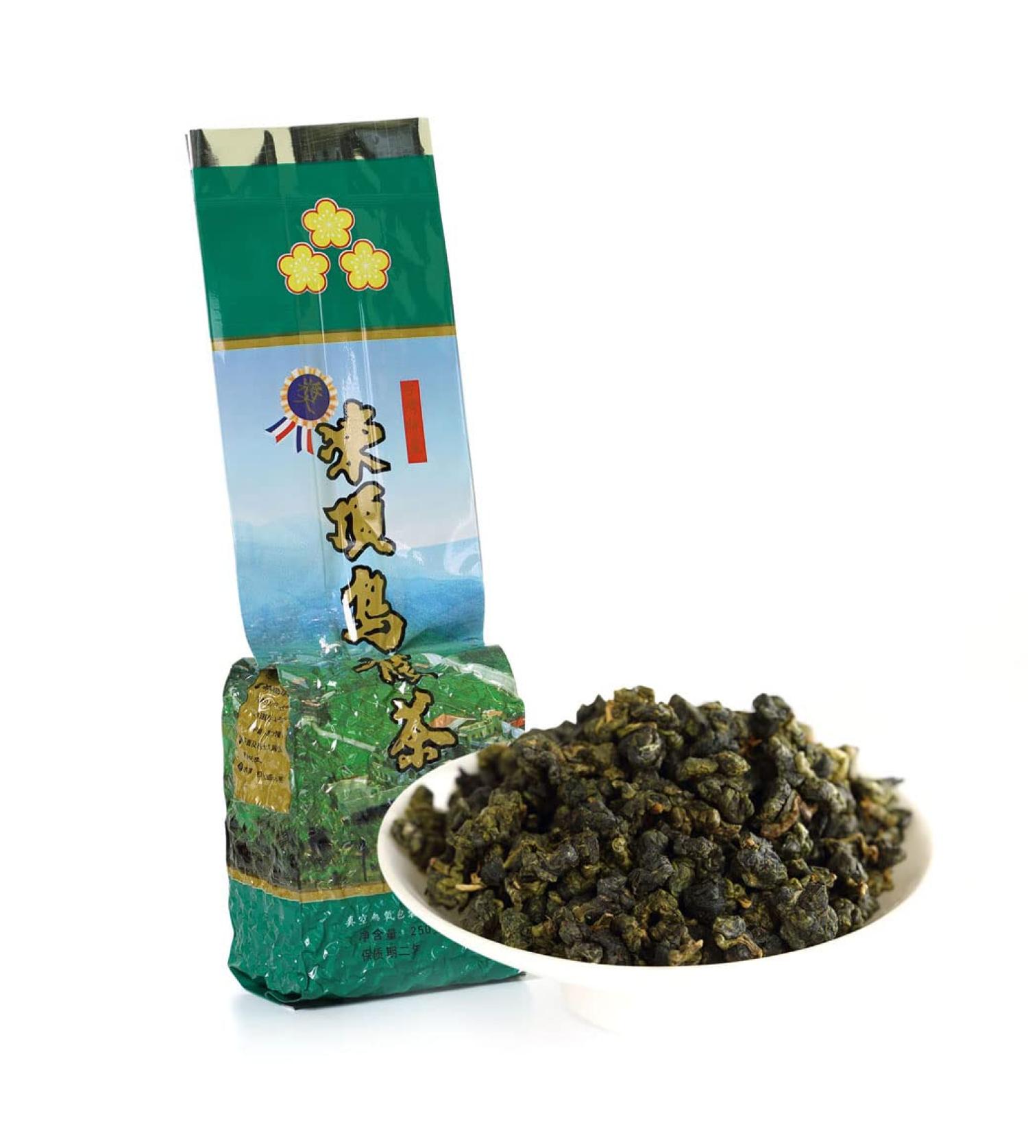 GOARTEA Taiwan Oolong Tea 250g - Premium Grade Dong Ding Tung Ting Green High Mountain Loose Leaf Tea - Buy Online on GoSupps.com