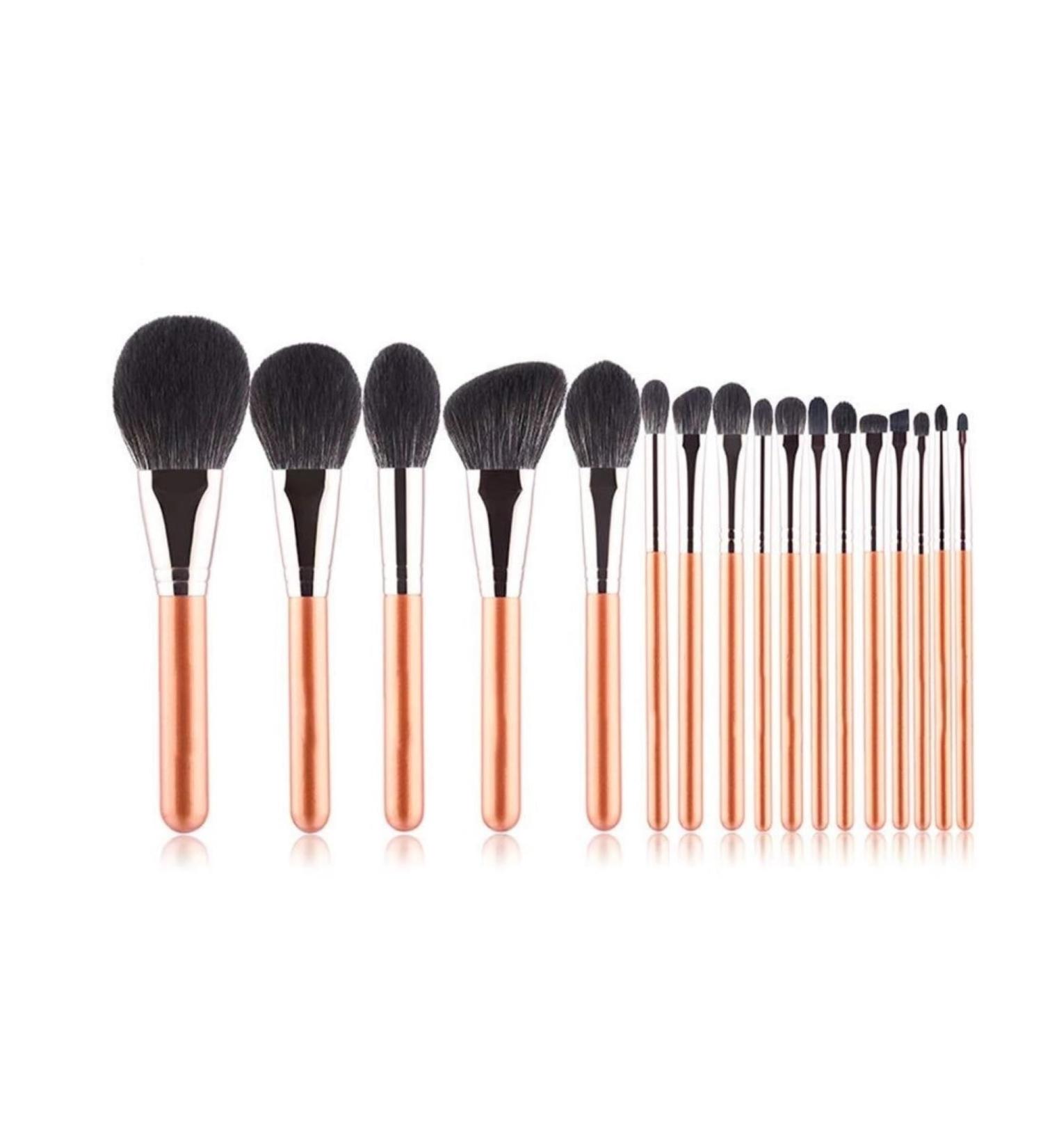 Buy 17-Piece Makeup Brush Set | Professional Eyeshadow Blush & Foundation Brushes | International Shipping Available - Buy Online on GoSupps.com