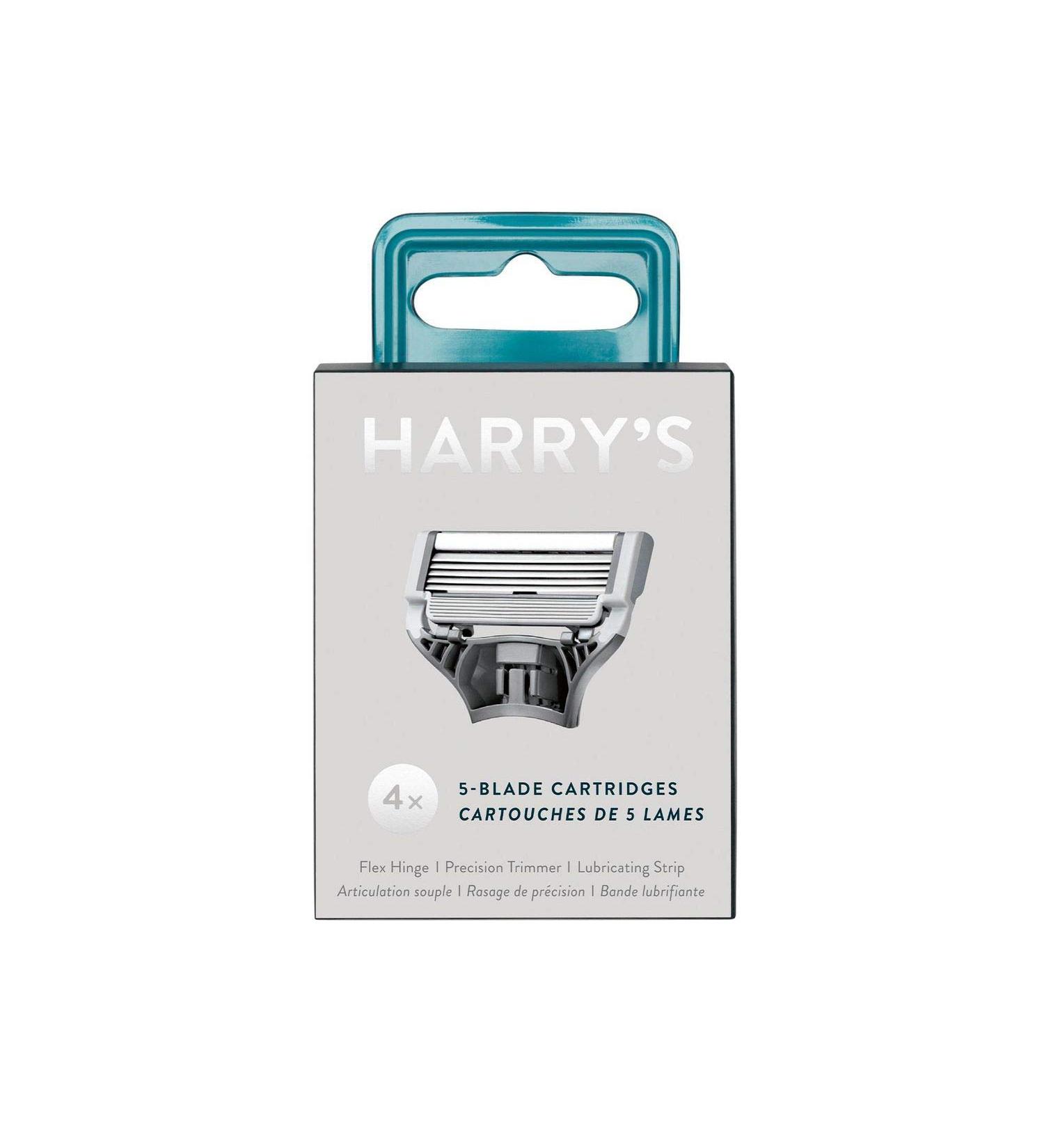 Harry's Men's Razor Blade Refills - 4 count