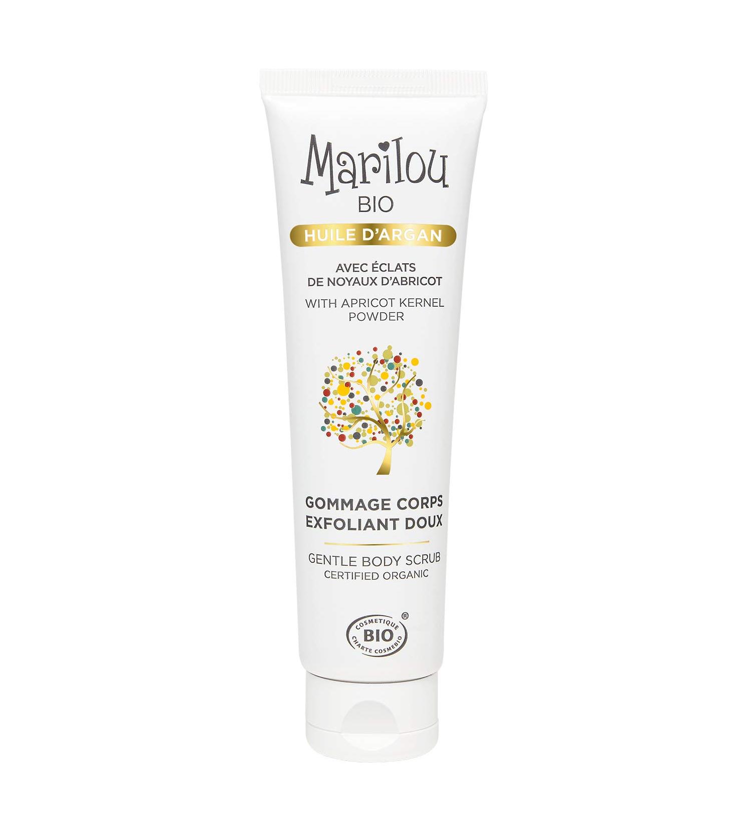 Marilou Organic Argan Oil Body Scrub - Gentle Peeling 100ml | Natural Exfoliating Scrub for Smooth Skin - International Shipping Available - Buy Online on GoSupps.com