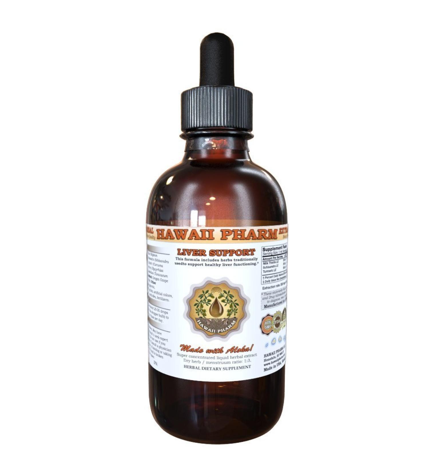 HawaiiPharm Liver Care Liquid Extract 4 oz 4 Fl Oz (Pack of 1) - Buy Online on GoSupps.com