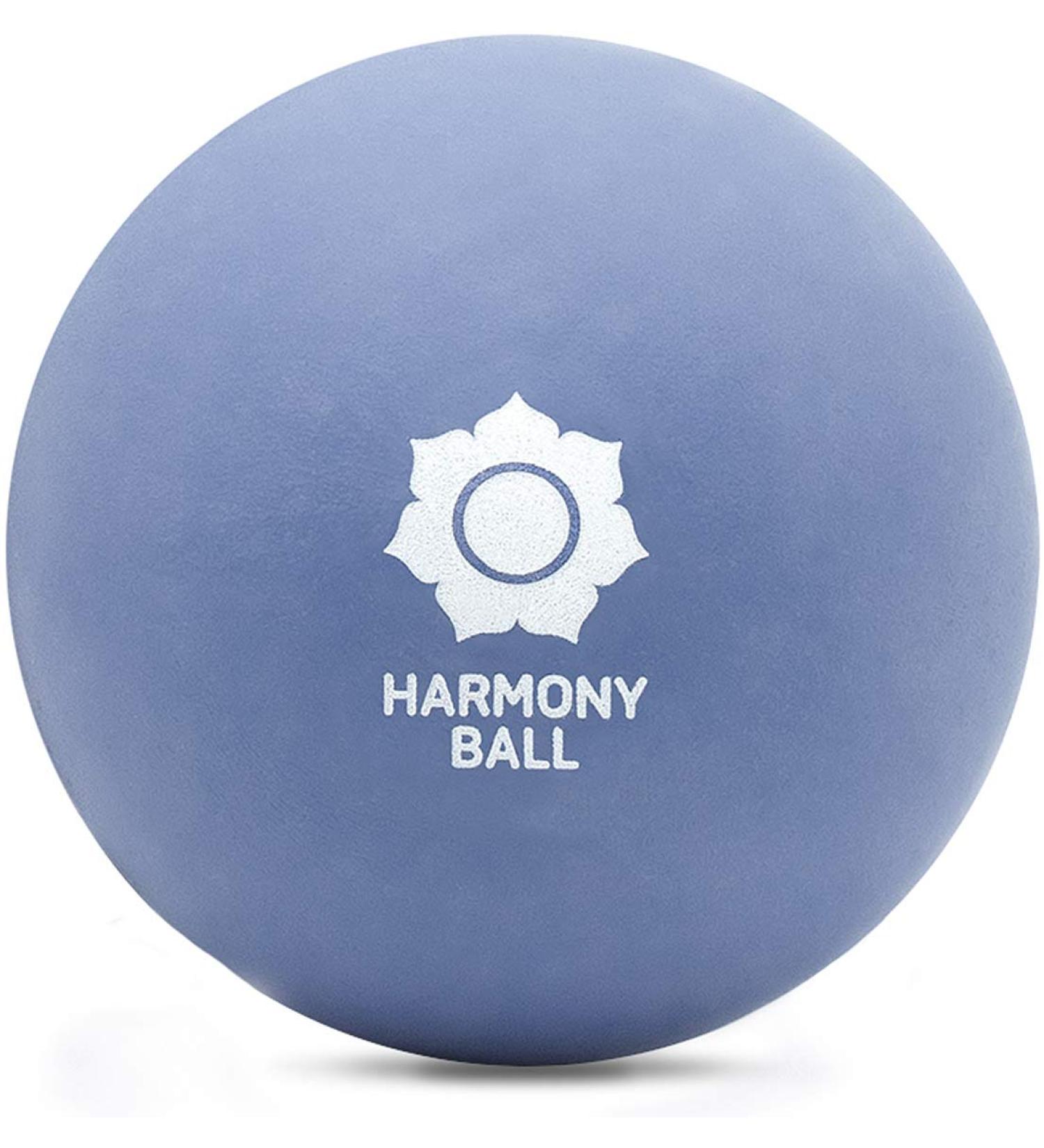 1 massage ball 9.0cm made of natural rubber pleasantly supple perfect for fascia and self-massage (9.0 cm purple) Purple 9.0 cm