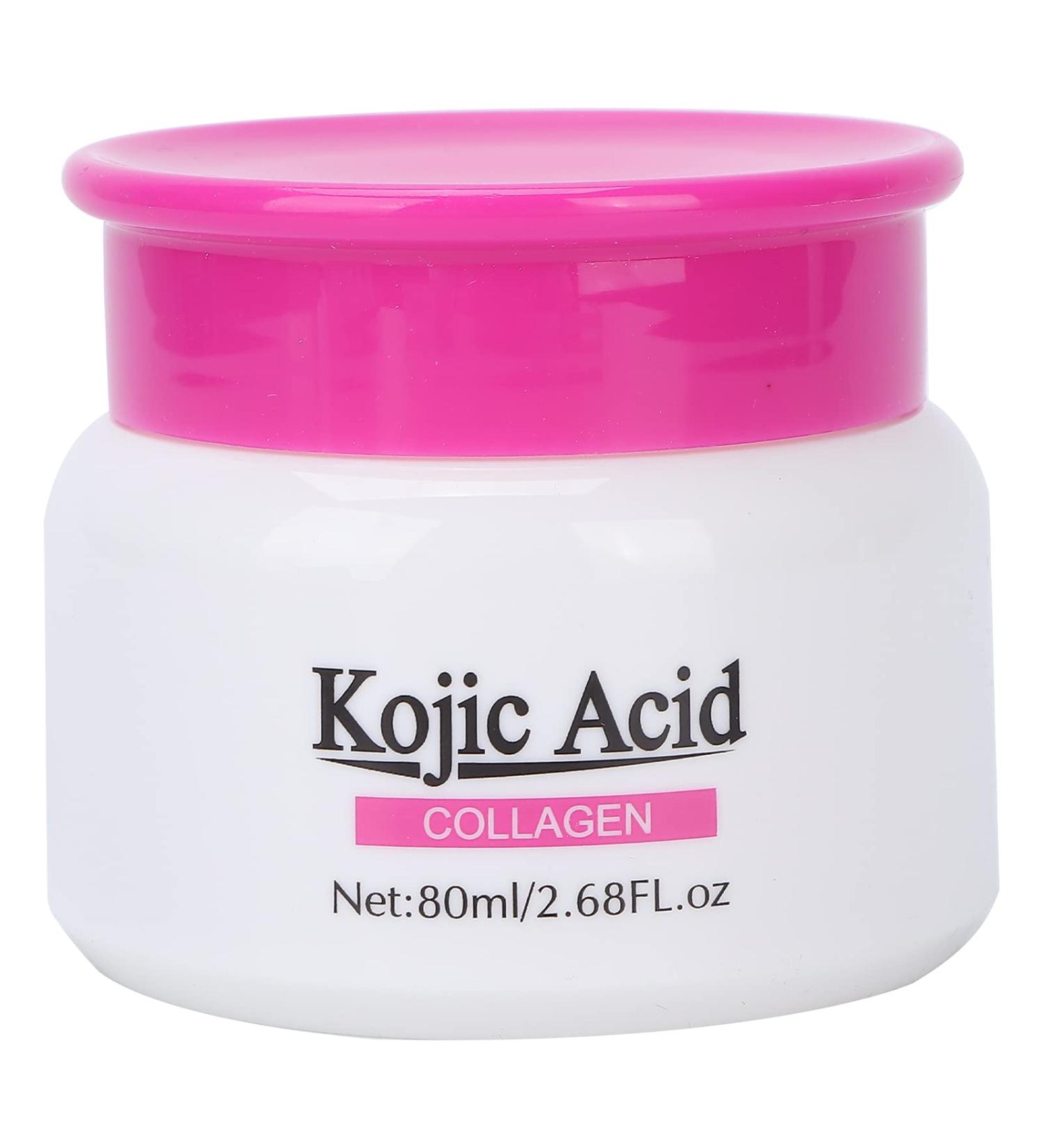 Uxsiya 80ml Moisturizing Facial Cream Kojic Acid Facial Whitening Cream Collagen Face Cream Nourishing Face Moisturizer - Buy Online on GoSupps.com