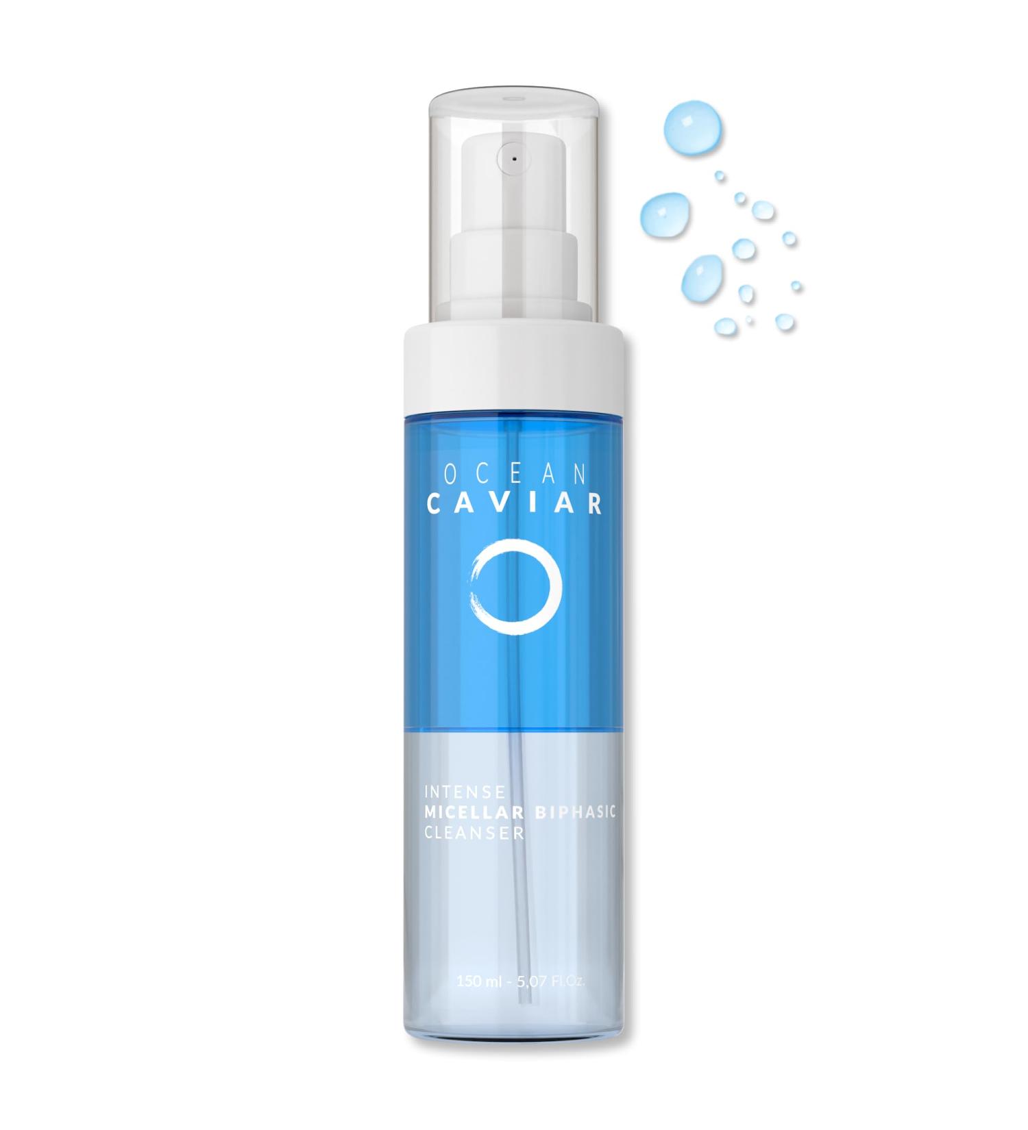 Noche Y Dia Ocean Intense Micellar Biphasic Cleanser for Mature Skin - 150mL | Best International Shipping & Anti-Aging Skincare - Buy Online on GoSupps.com