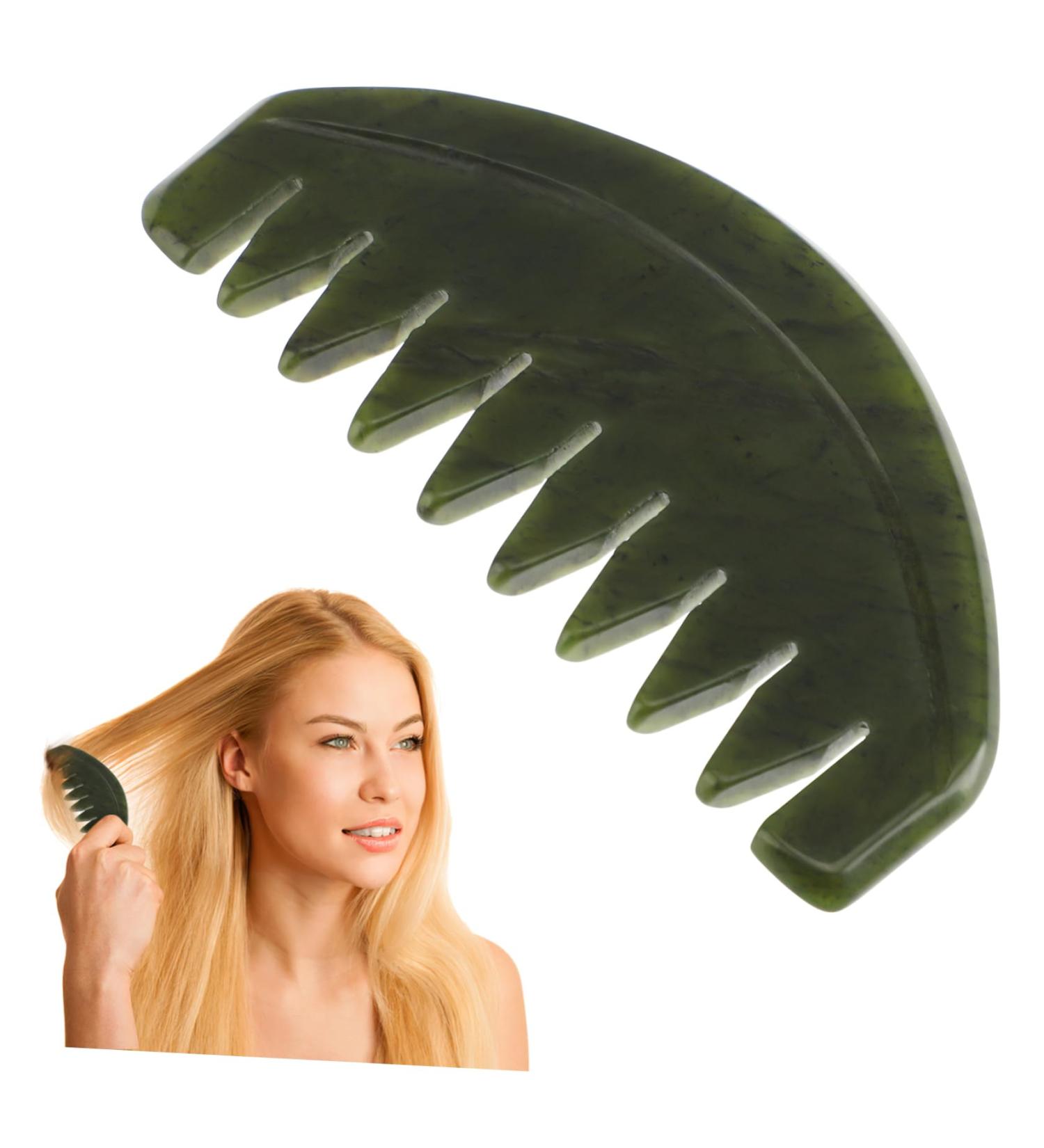 Fomiyes Portable Jade Head Scratch Massage Device - 4-Piece Snail Schafen Pressure Point Massager for Relaxation & Hair Care - Buy Online on GoSupps.com