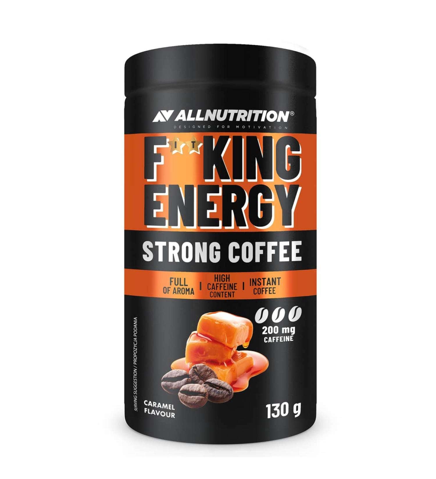 Allnutrition Fitking Energy Strong Caramel 130G - Buy Online on GoSupps.com