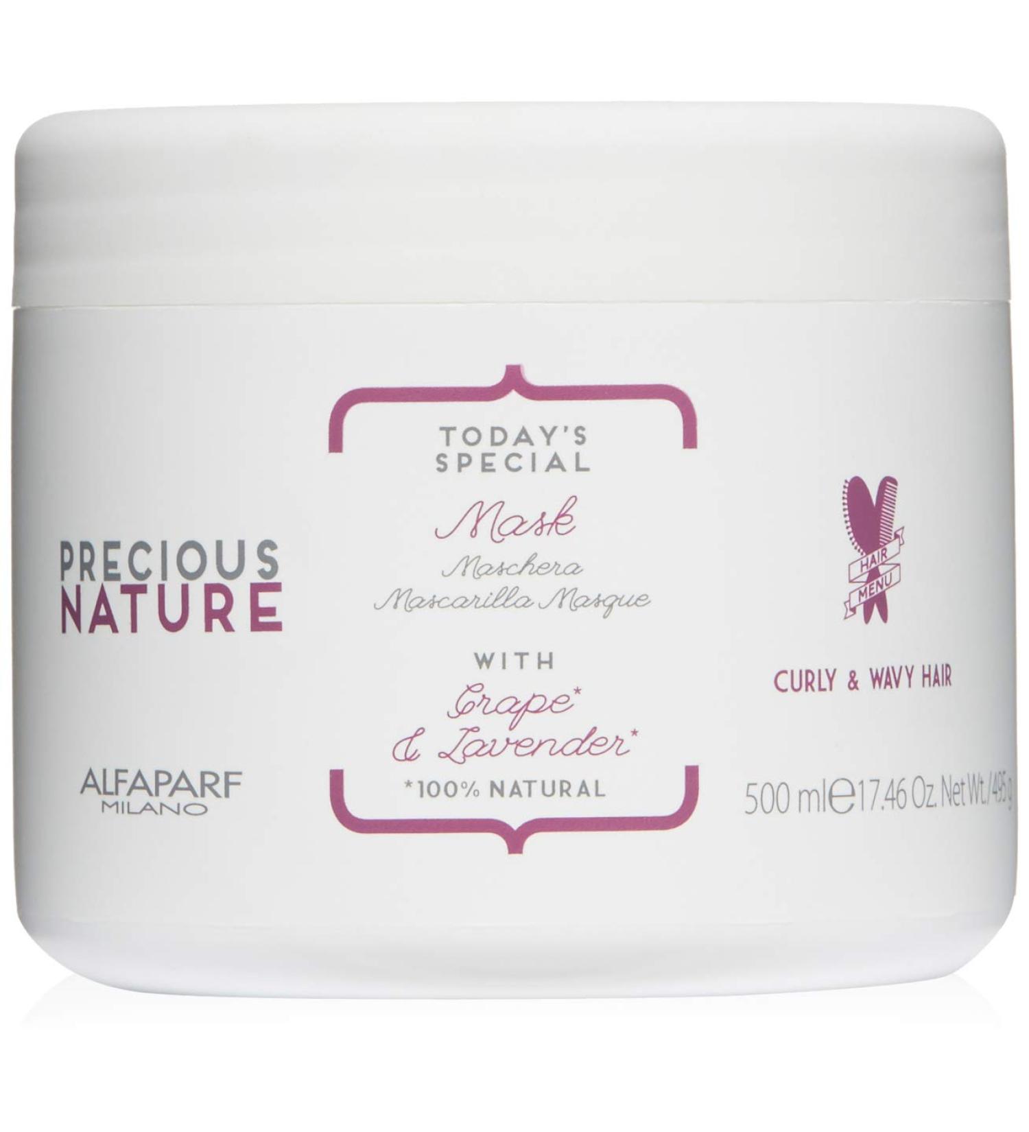 Buy AlfaParf Milano Precious Nature Curly Wavy Hair Mask 500ml - Odourless | International Shipping Available - Buy Online on GoSupps.com