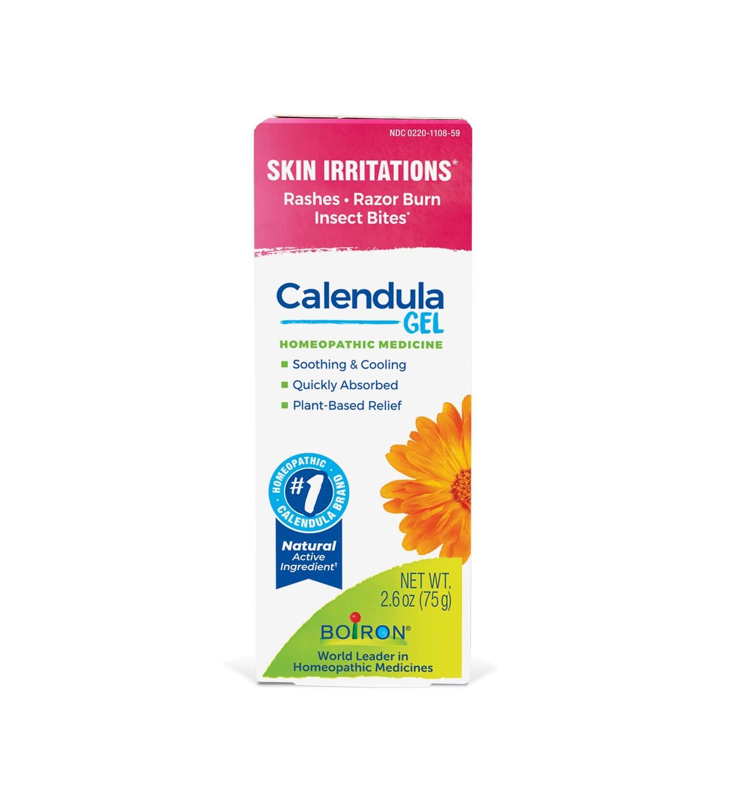 Boiron Calendula Gel | Soothing Skin Relief | Natural Homeopathic Treatment - Buy Online on GoSupps.com
