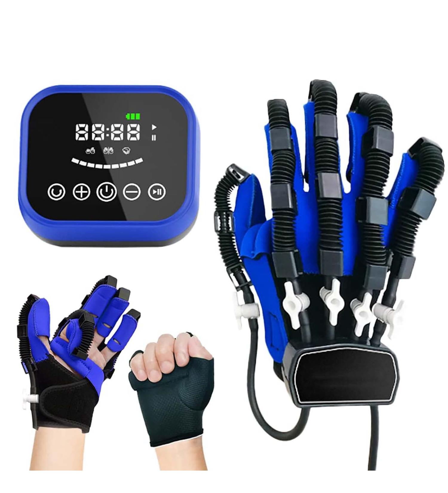 Rehabilitation Robot Gloves for Stroke Recovery | Finger Straightening Brace - XL Right Hand - Buy Online on GoSupps.com