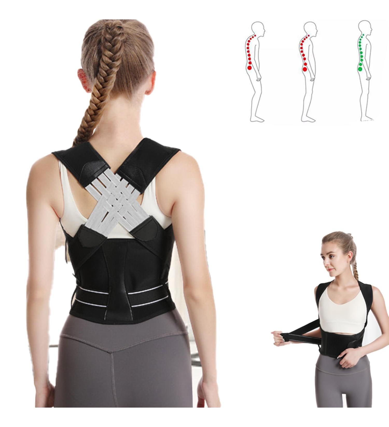 Enseak Hanna Vortex Pro Adjustable Posture Belt | Back Support & Correction | My Hanna Back | Improve Posture & Comfort - Buy Online on GoSupps.com