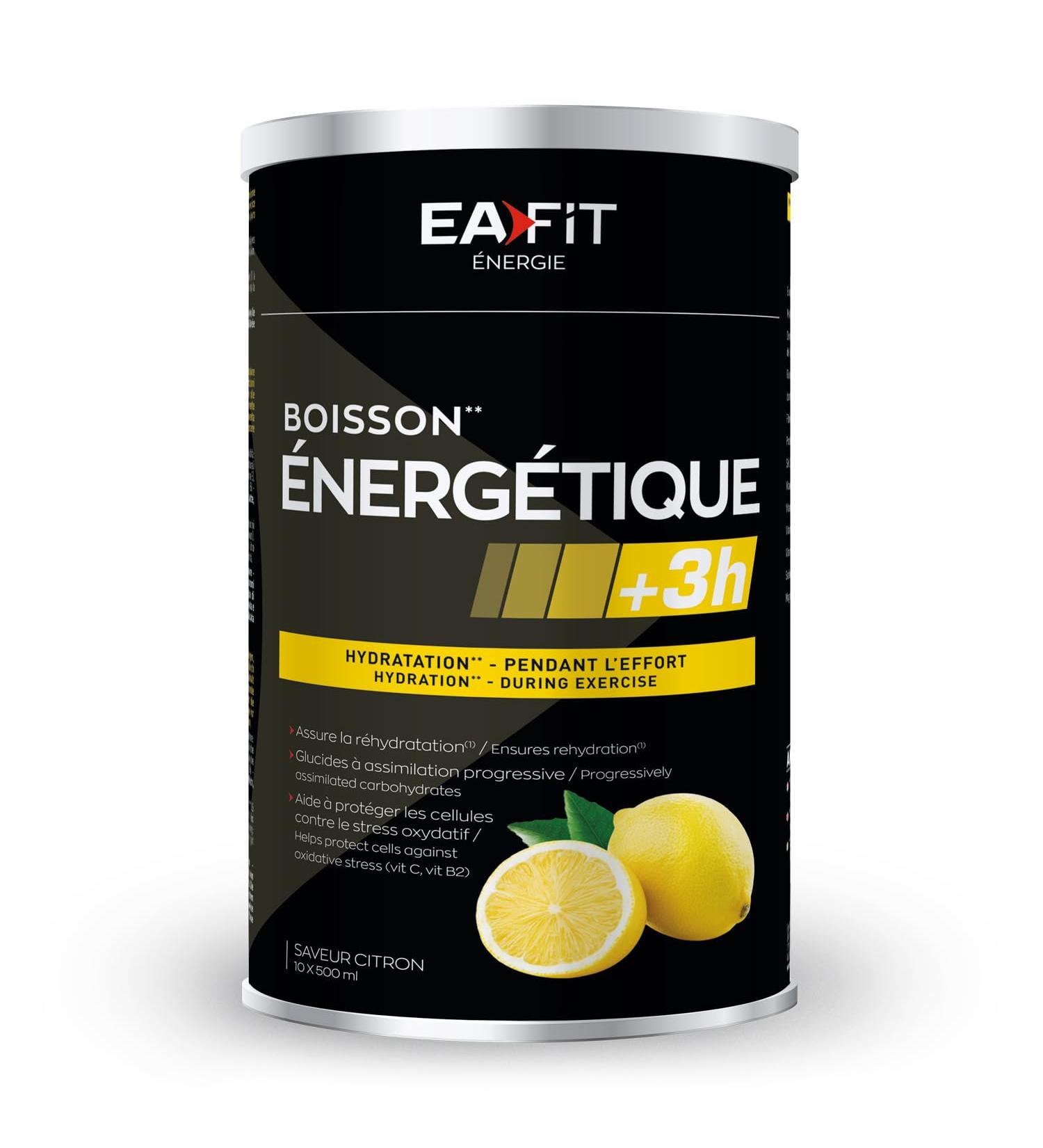 Eafit Energy drink +3H Lemon 500 g RPV0000913