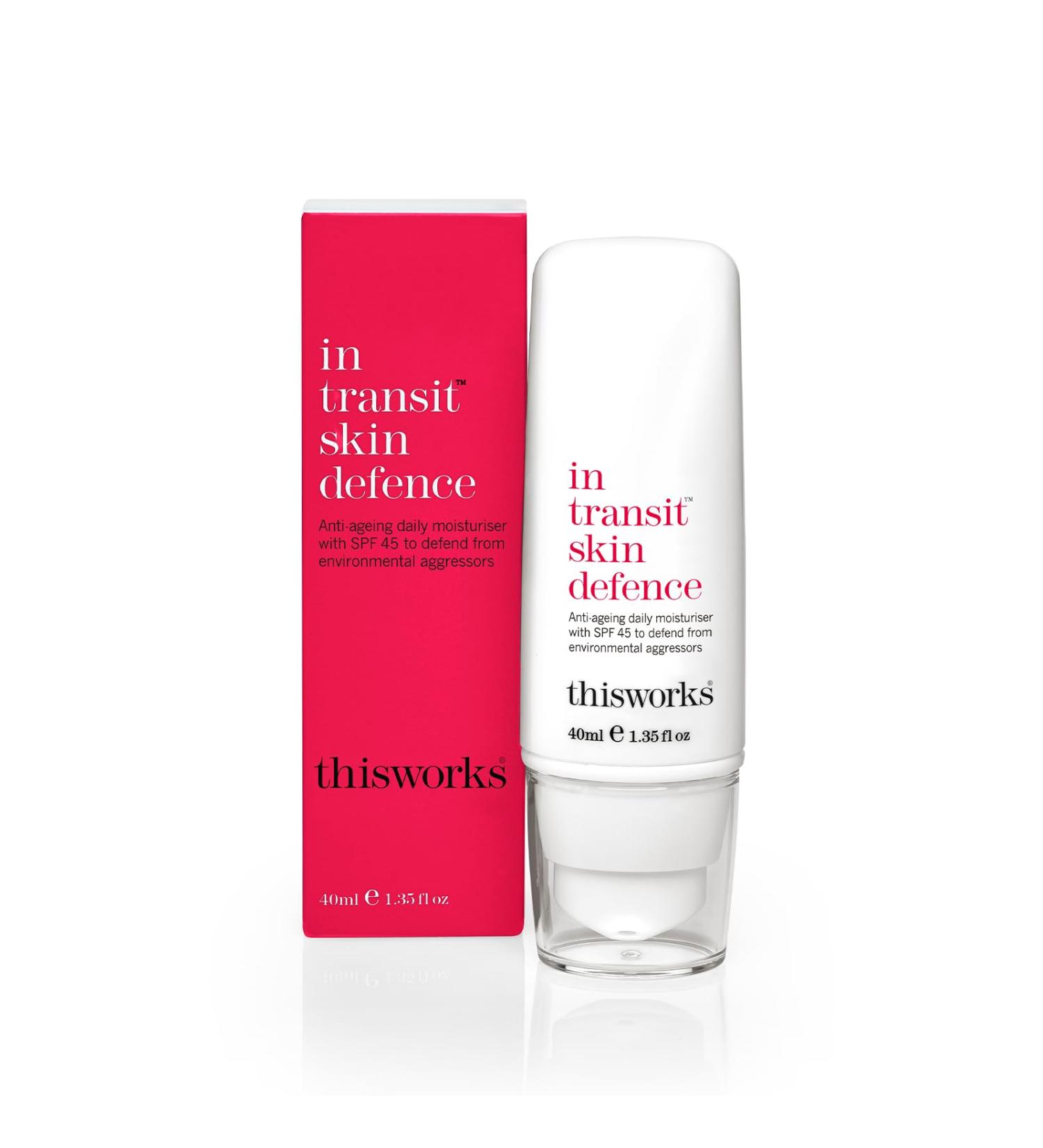 This Works In Transit Skin Defence 1.35 Oz - Shop Internationally for Radiant Skin Care - Buy Online on GoSupps.com