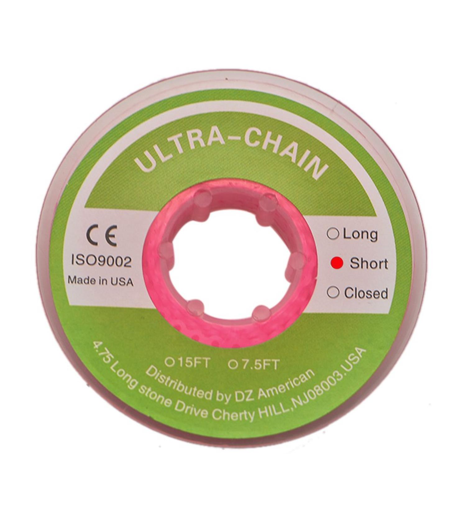 Dental Orthodontic Short Pink Elastic Power Chains - Set of 100 - Buy Online on GoSupps.com