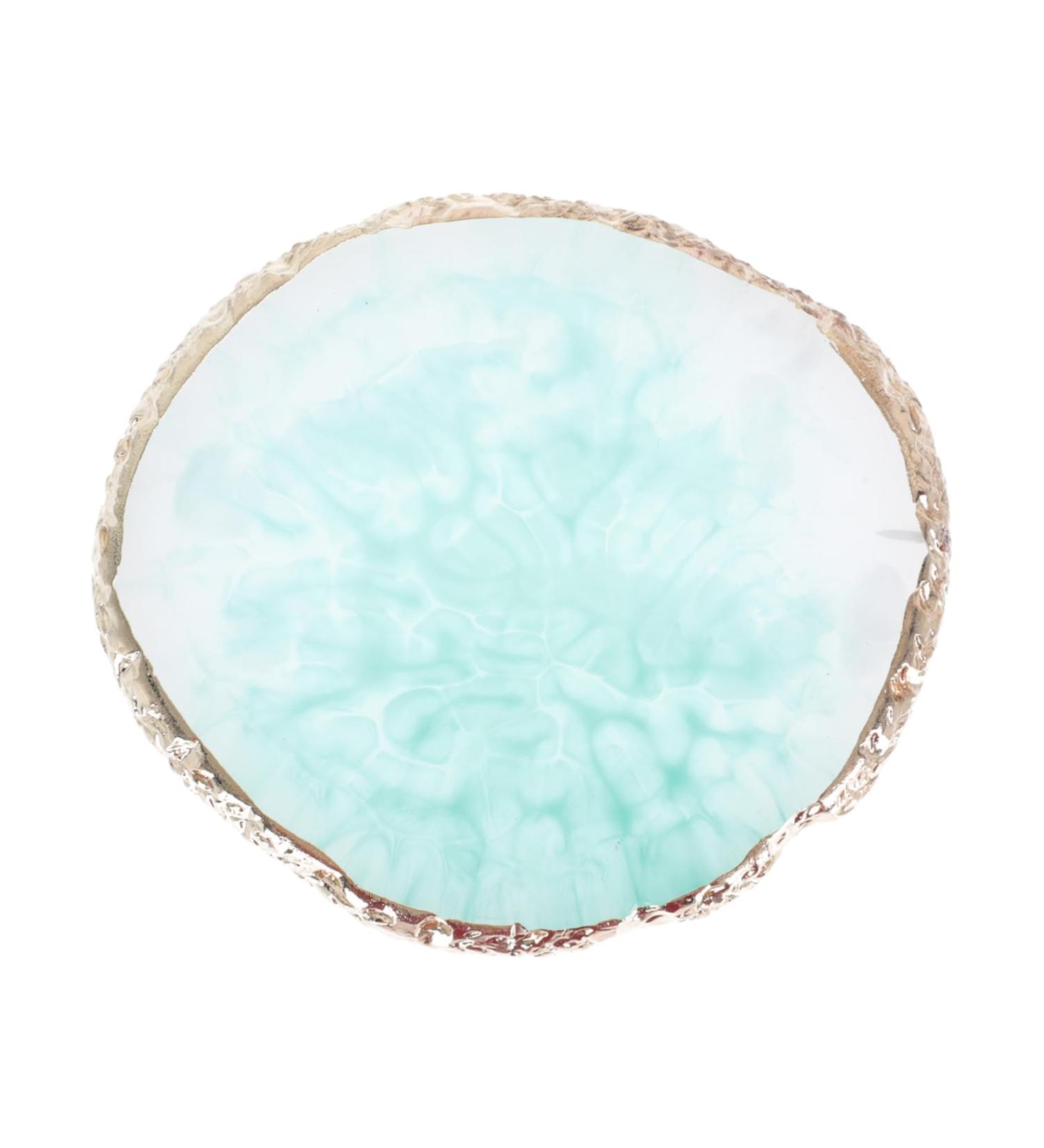  Mikinona Mikinona Unique Nail Art Palette For Manicure With Marble Edge Nail Polish Mixing Tray - Buy Online on GoSupps.com