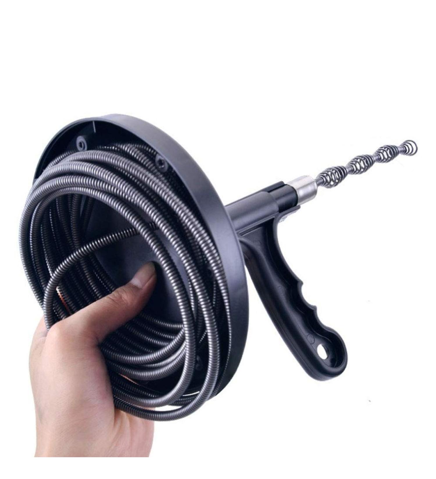 FAXIOAWA Flexible Drain & Waste Pipe Unblocker for Tub Sink Shower Basins Pipes Sink Unblocker Drain Unblock Brush 500Cm (1Pcs) - Buy Online on GoSupps.com