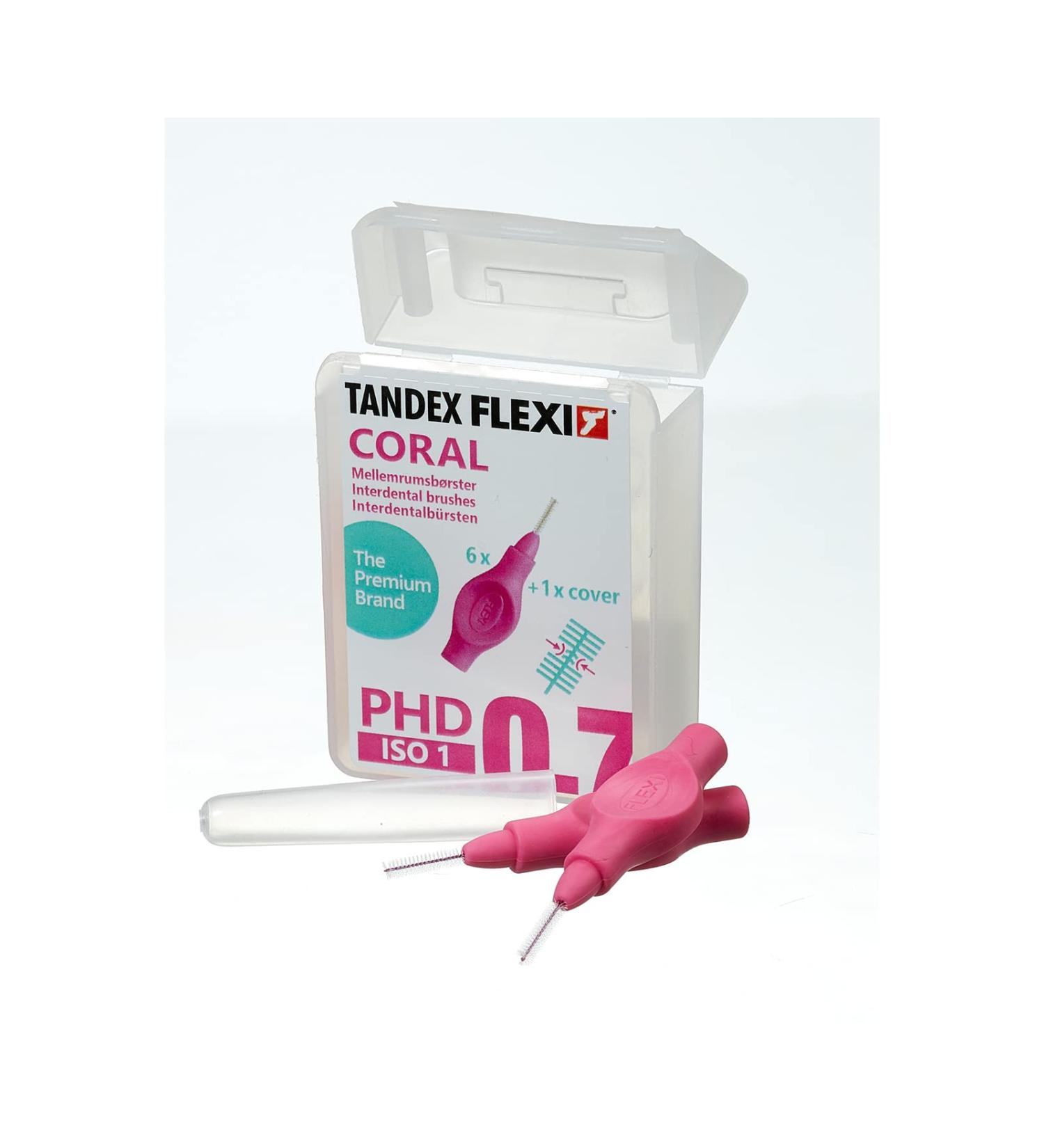 Tandex Flexi Interdental Brushes 6 pcs. pink 3-pack (3 x 6 pieces)
