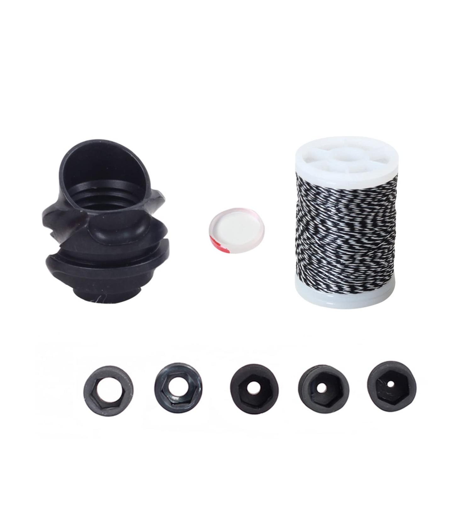 SOPOGER Archery 37/45 Degree Peep Sight Kit with Clarifier and Inner Core Lens - Bow Hunting Accessory for Compound Bow | 8X Black - Buy Online on GoSupps.com