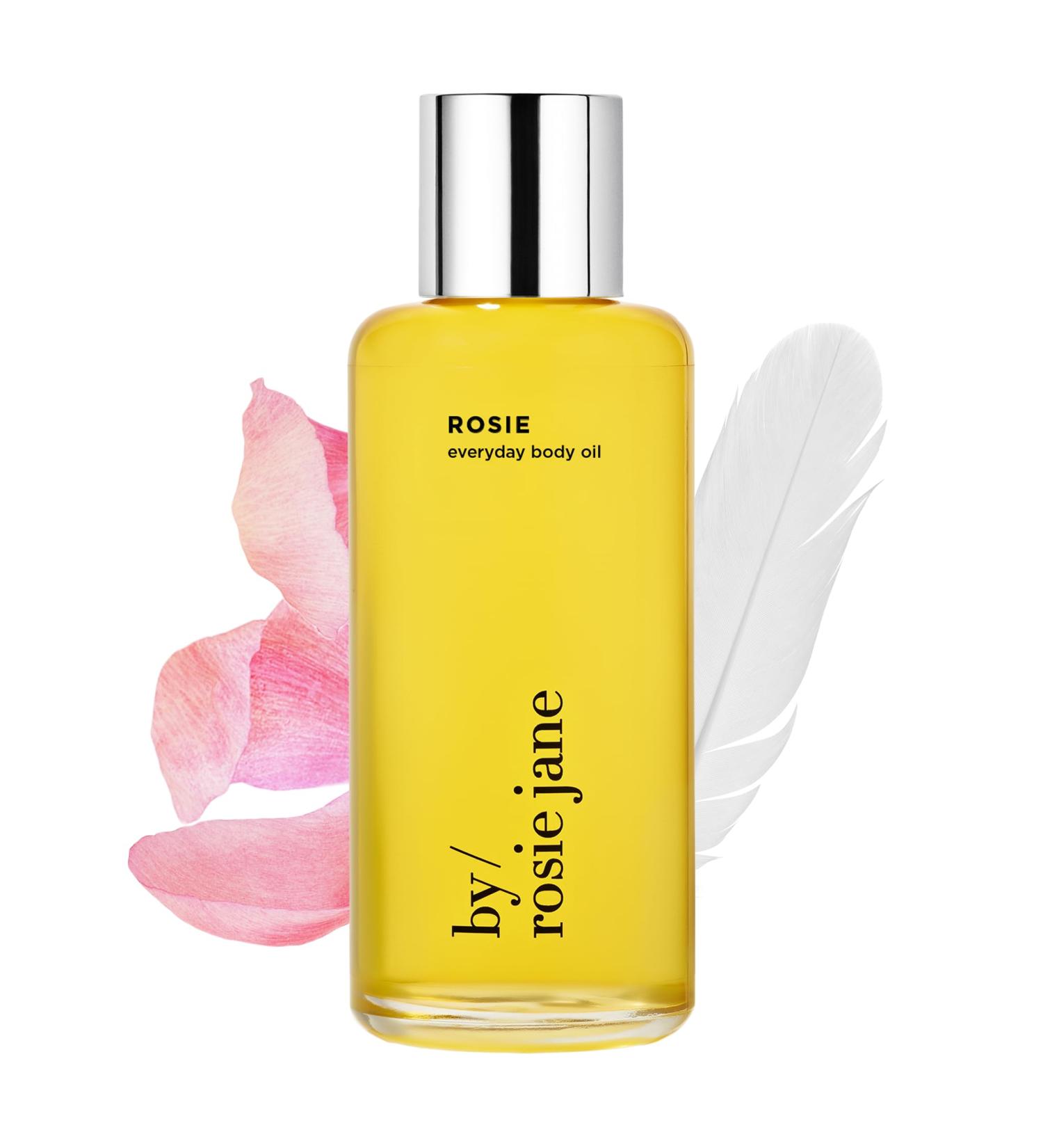 Shop By Rosie Jane Everyday Body Oil - Hydrating Nude Musk & Sweet Rose Scented Oil for Dry Skin (5 fl oz) - Nourish with Sunflower Olive & Rosehip Oils - International Shipping Available - Buy Online on GoSupps.com