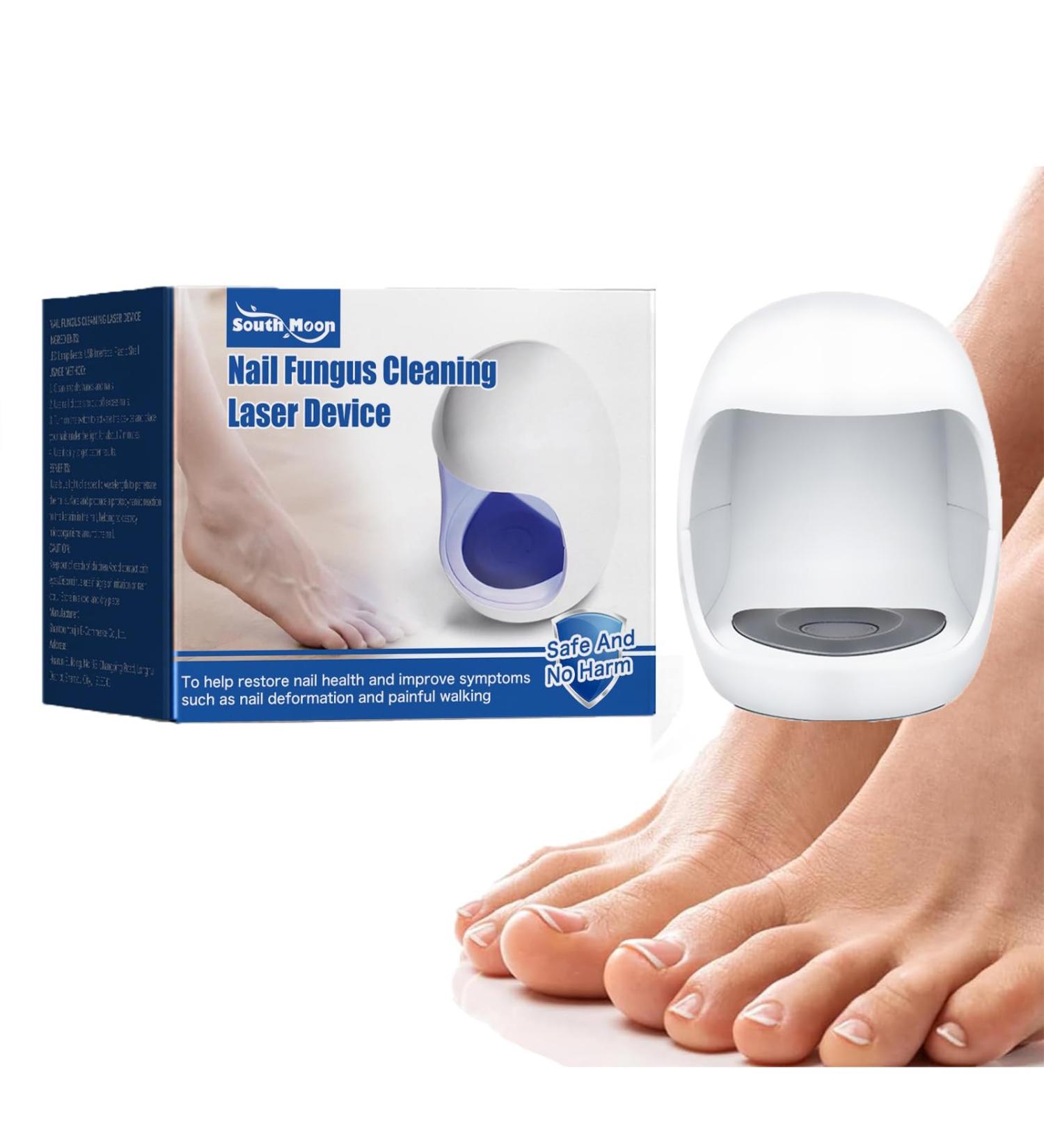 Fivfivgo Light Therapy Device for Nail Fungus Revolutionary Highly Efficient Light Therapy Device for Toenail Diseases Portable Device for Cleaning and Care of Nails - Buy Online on GoSupps.com