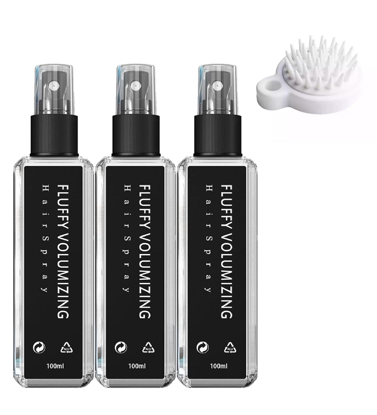 Appreciarel Hair Spray Appreciarel Natural Plant Protein Hair Thickening Spray Appreciarel Volume Hair Spray Fluffy Volumizing Hair Spray Magic Volume Hairspray for Women (100ml *3) - Buy Online on GoSupps.com