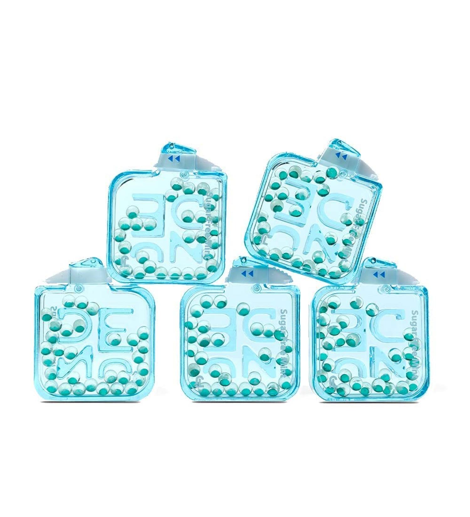 NUDE Ice Shot Breath Mints - 2-in-1 Keto Friendly Bad Breath Treatment | Gluten-Free & Sugar-Free | Instant Fresh Peppermint Flavor | Gut Cleanse & Breath Freshener for Adults - Buy Online on GoSupps.com