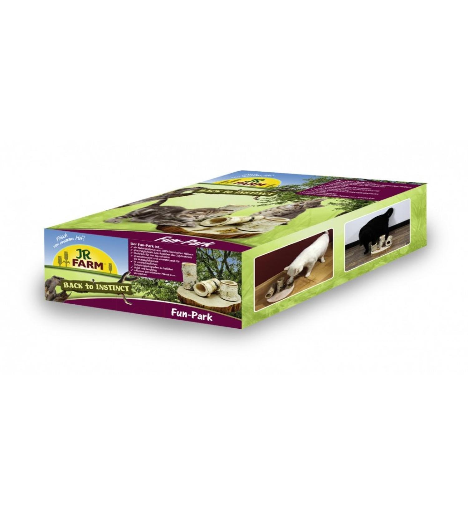 Jr Farm Back to Instinct Fun Park - Premium Natural Pet Enrichment Toy for Small Animals - International Shipping Available - Buy Online on GoSupps.com