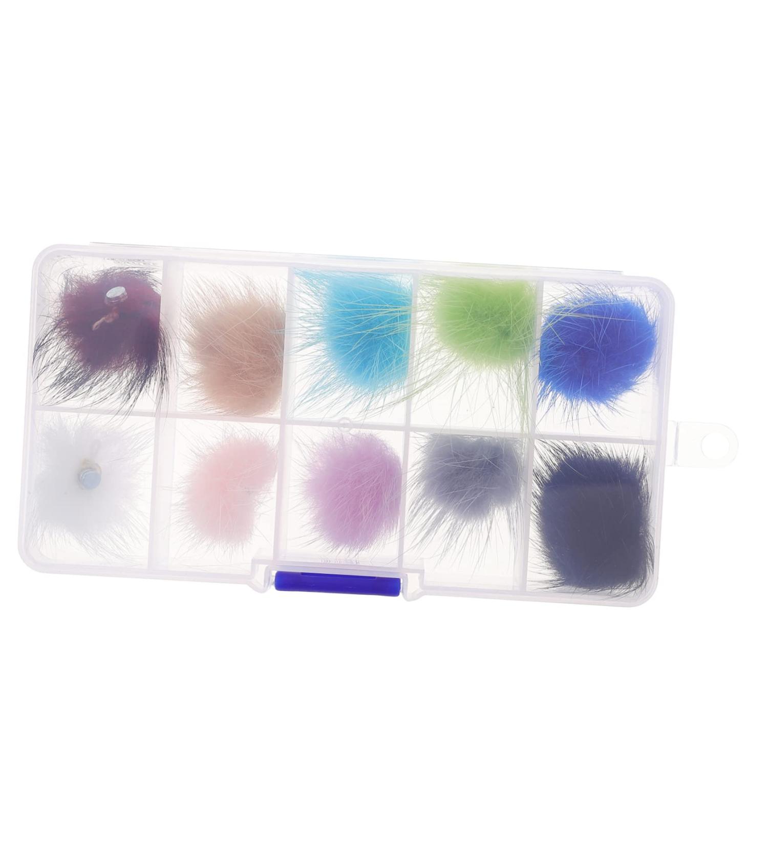 Ipetboom Nail Art 1 Box Nail Set 3d Velvet Fur Ball Suit Manicure Nail Supplies 13X7CM As Shown - Buy Online on GoSupps.com