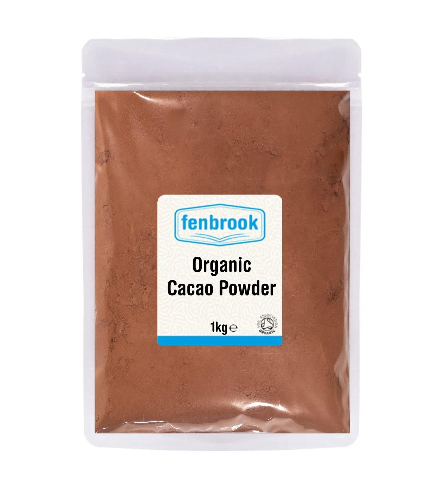 Organic Cacao Powder 1kg Certified Organic by Fenbrook Organic - Buy Online on GoSupps.com