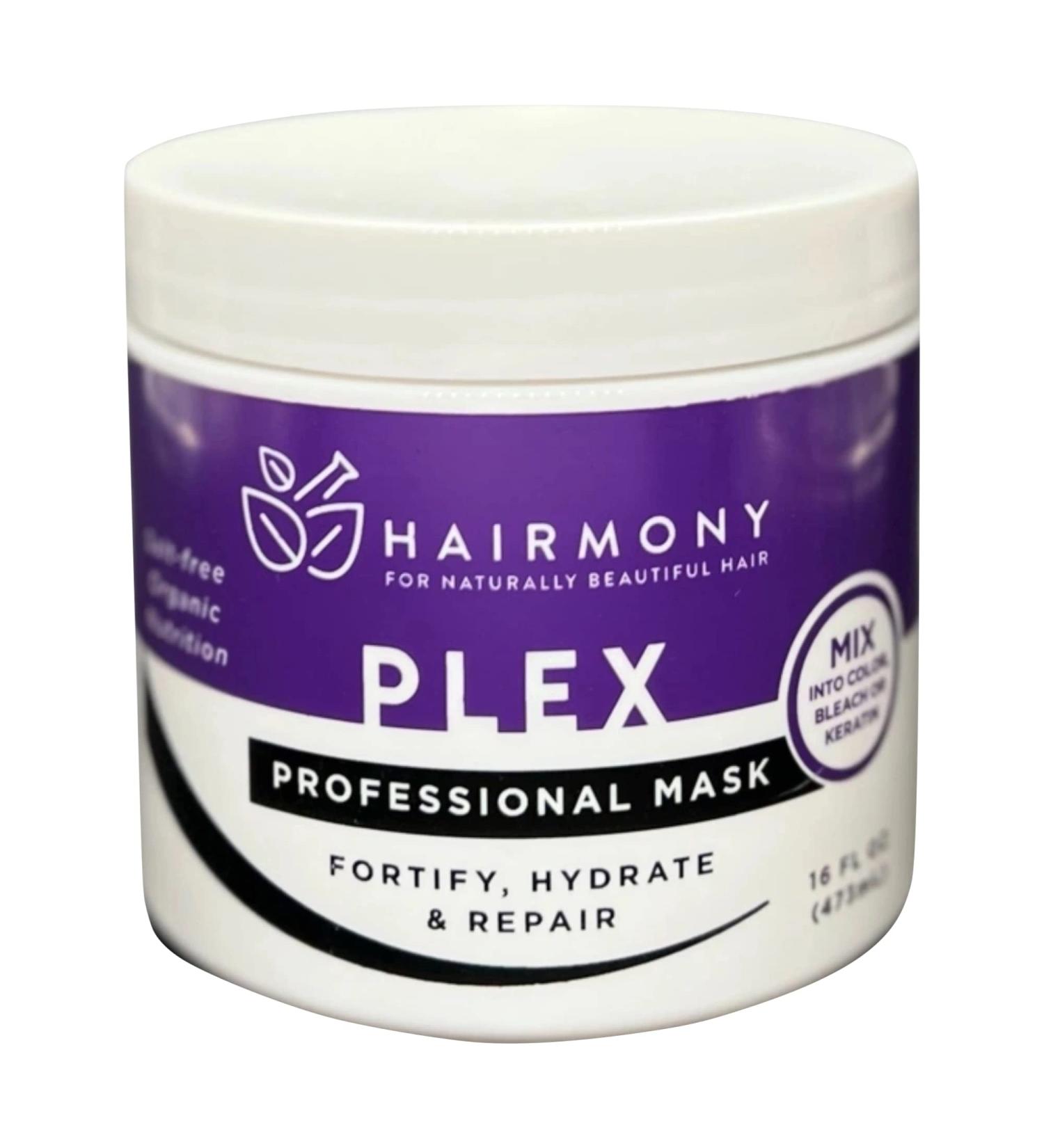 Hairmony Plex Professional Hair Fortifying Mask 16 Fl oz - Hair Repair Treatment - Buy Online on GoSupps.com