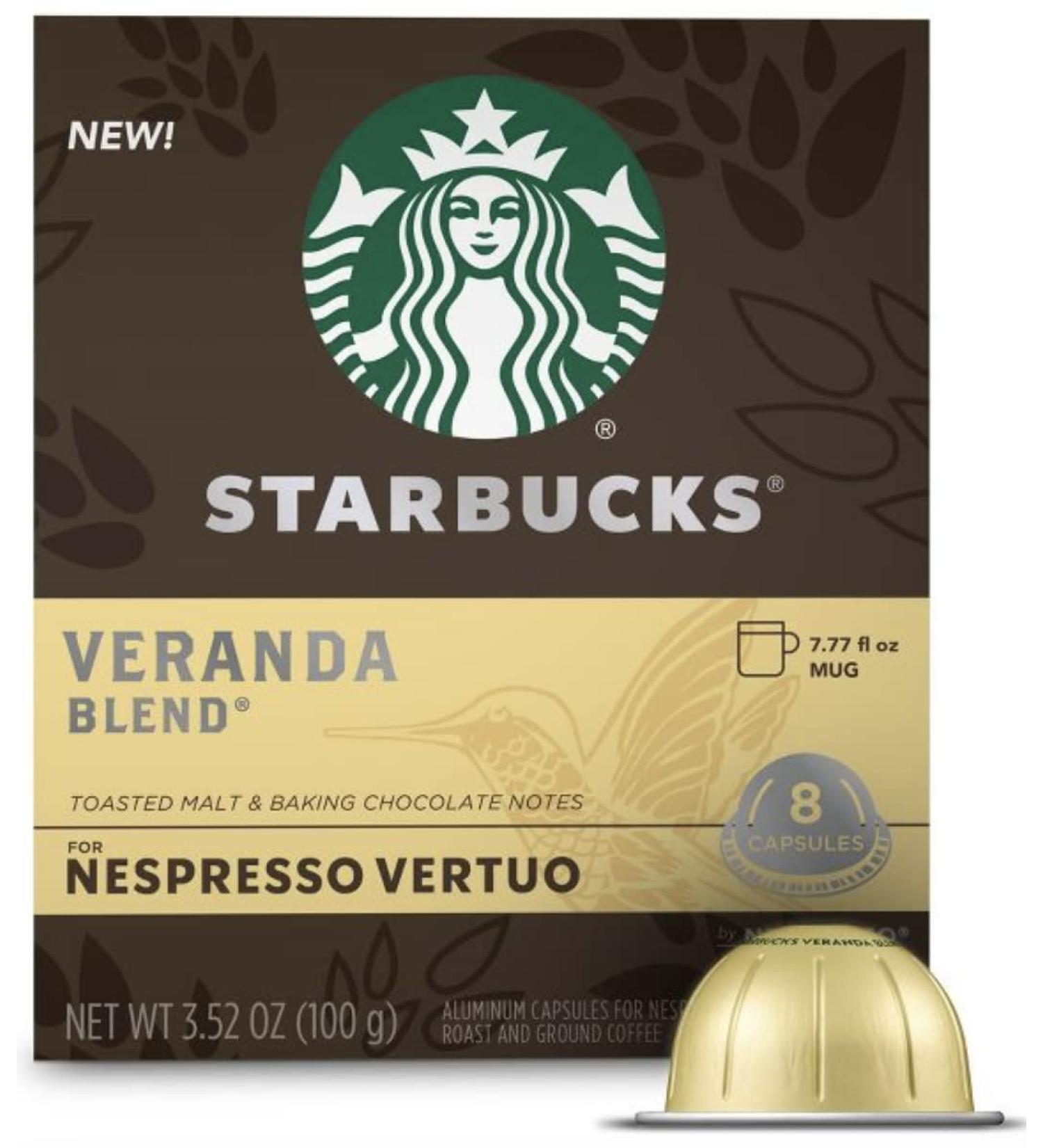 STARBUCKS Nespresso Vertuo Capsules - Veranda Blend - Buy Online on GoSupps.com