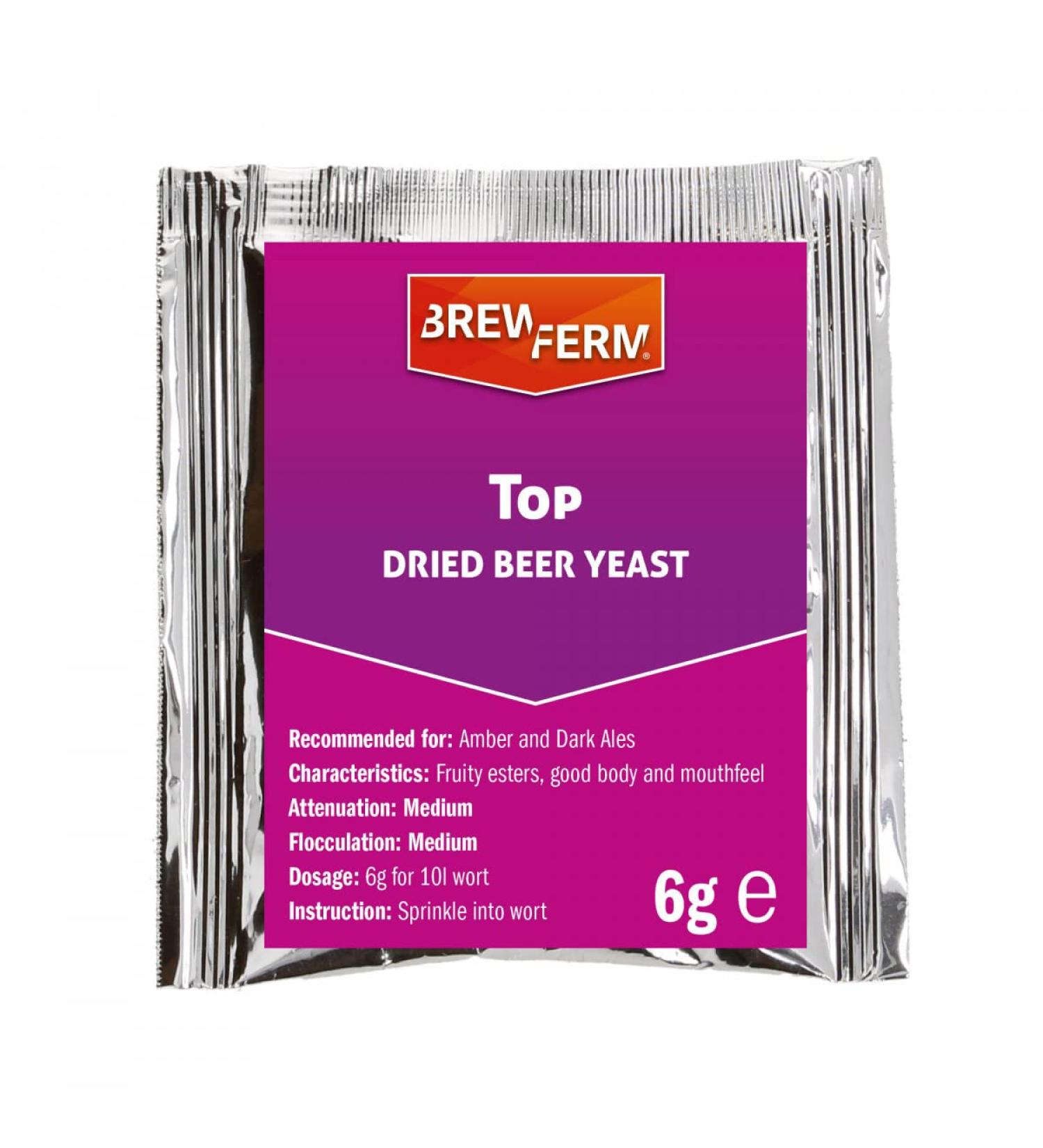 Brewferm"Top" 6g top-fermenting brewer's yeast dry yeast