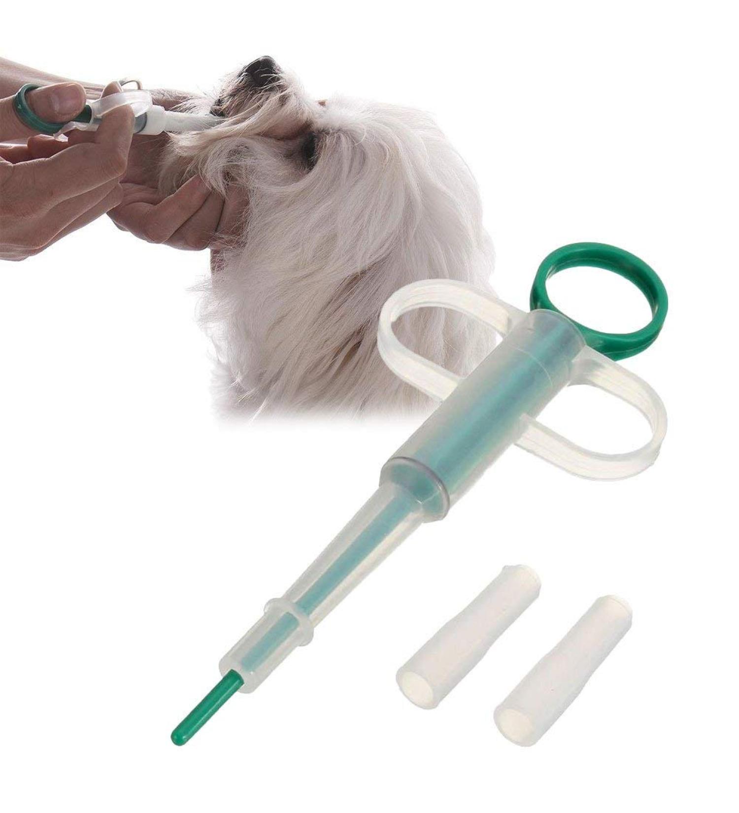 Anzero Pets Feed Solid Pills Gun - Pet Pill Dispenser for Dogs & Cats - Green - Buy Online on GoSupps.com