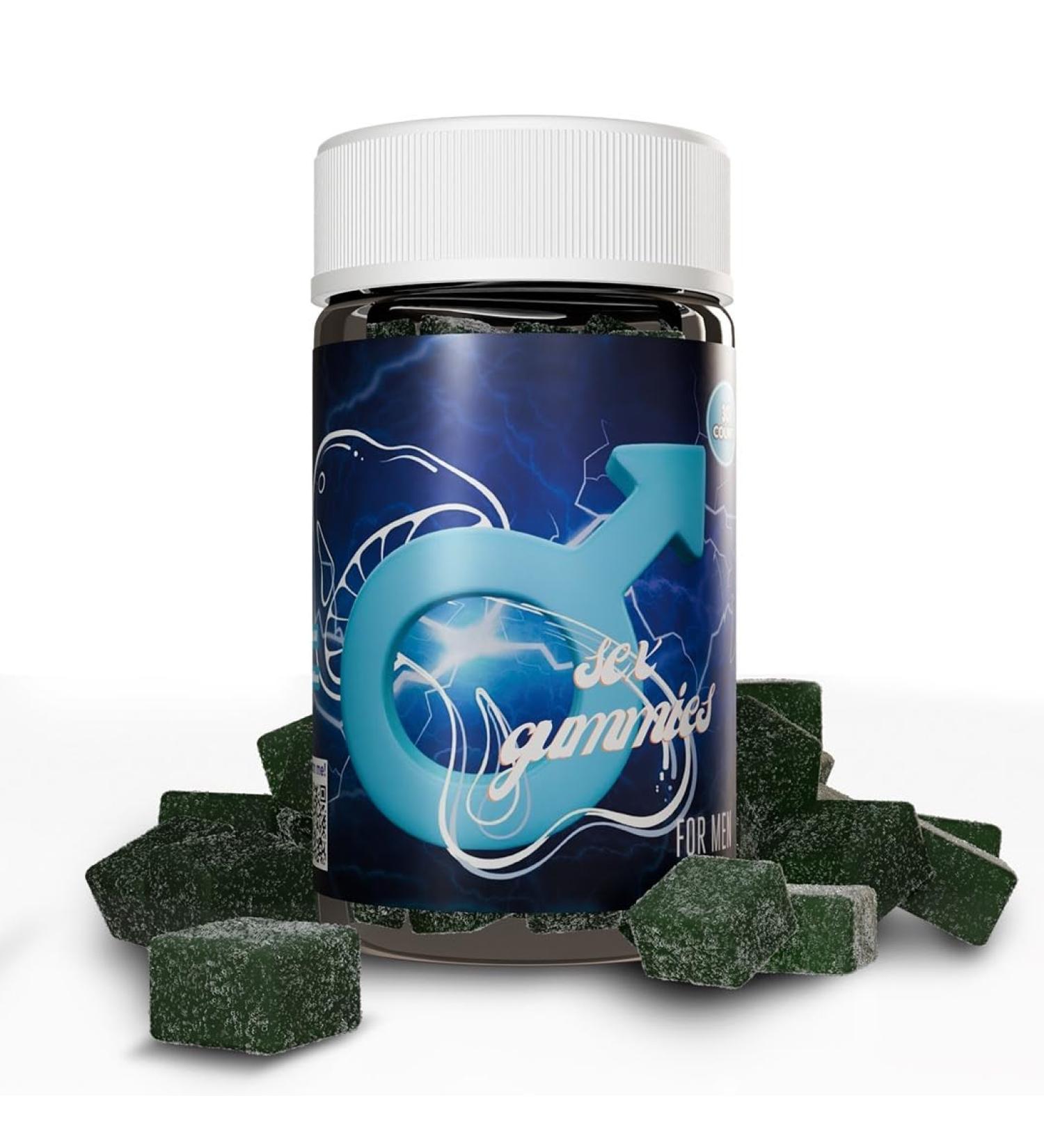 Gummies for Men Enhancement Boosting Formula with Natural Ingredients 30 Count