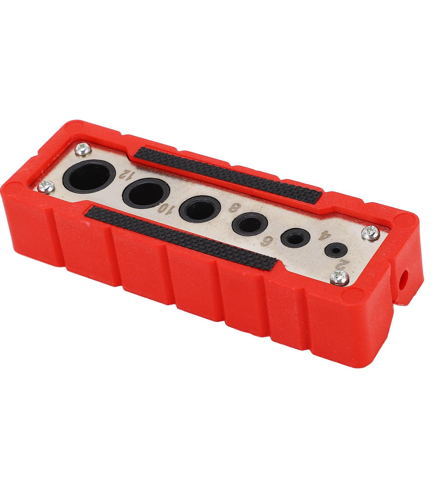 Woodworking Drilling Guide High Speed Steel Portable Drill Guide Simple Operation Precise Drilling DIY - Buy Online on GoSupps.com