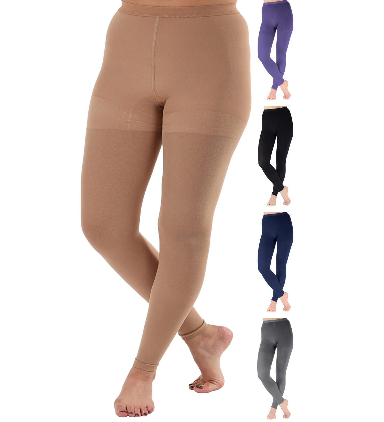 Absolute Support Women's Compression Underleggings 20-30mmHg - Up to 7XL - Comfort & Style in Beige - Buy Online on GoSupps.com