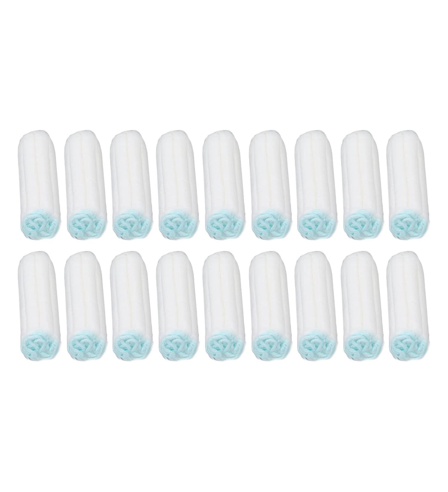 Super Absorbent Cotton Tampons 18 Pack | Leak-Proof for Swimming Sports & Everyday Use - Buy Online on GoSupps.com