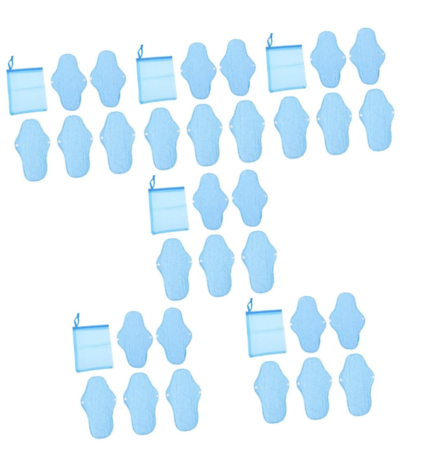 Beavorty Women's 6-Ply Reusable Menstrual Pads | Polarfleece Washamm Fabric Panty Liners | Eco-Friendly & Comfortable - Buy Online on GoSupps.com