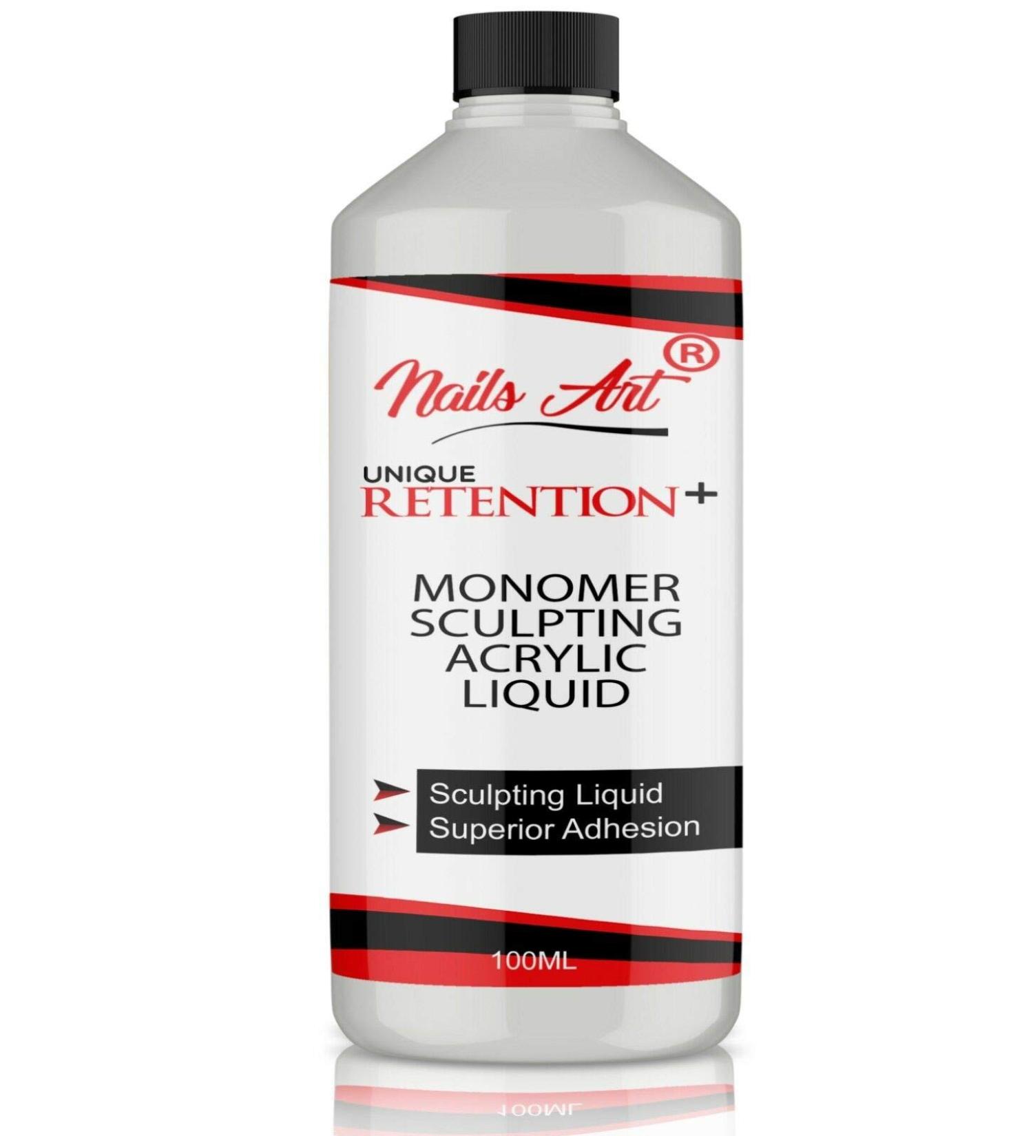 NAIL ART Acrylic Liquid Monomer Salon Quality 100ml - Buy Online on GoSupps.com